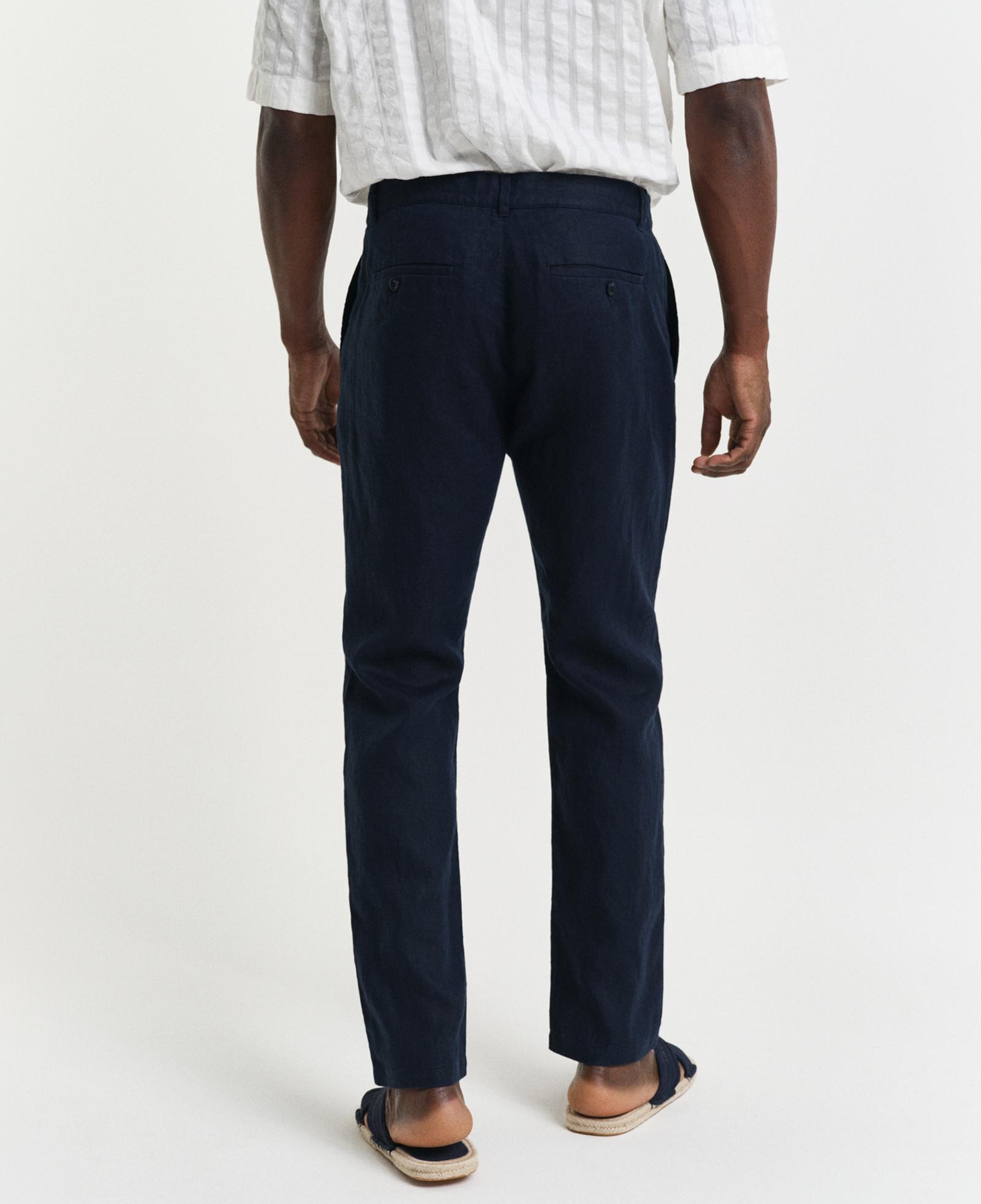 GANT Erkek Lacivert Relaxed Fit Pantolon