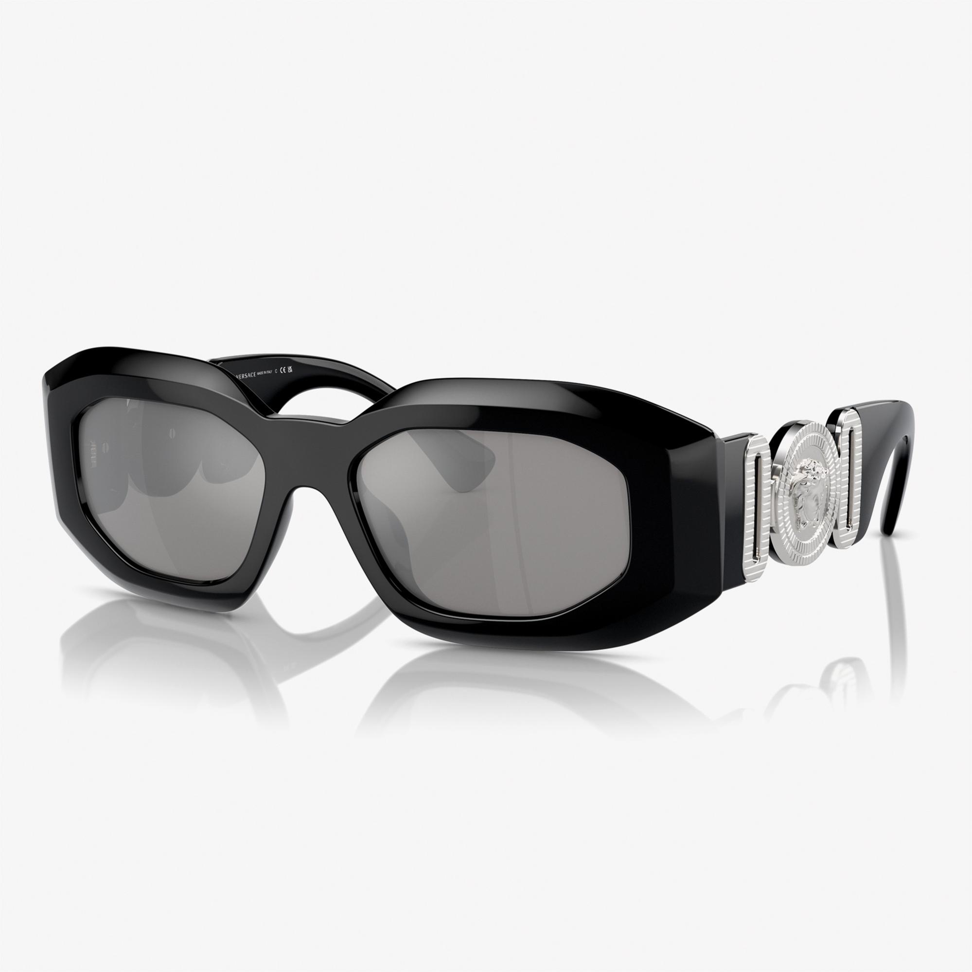 VERSACE 0VE4425U Nylon Erkek Siyah Güneş Gözlüğü