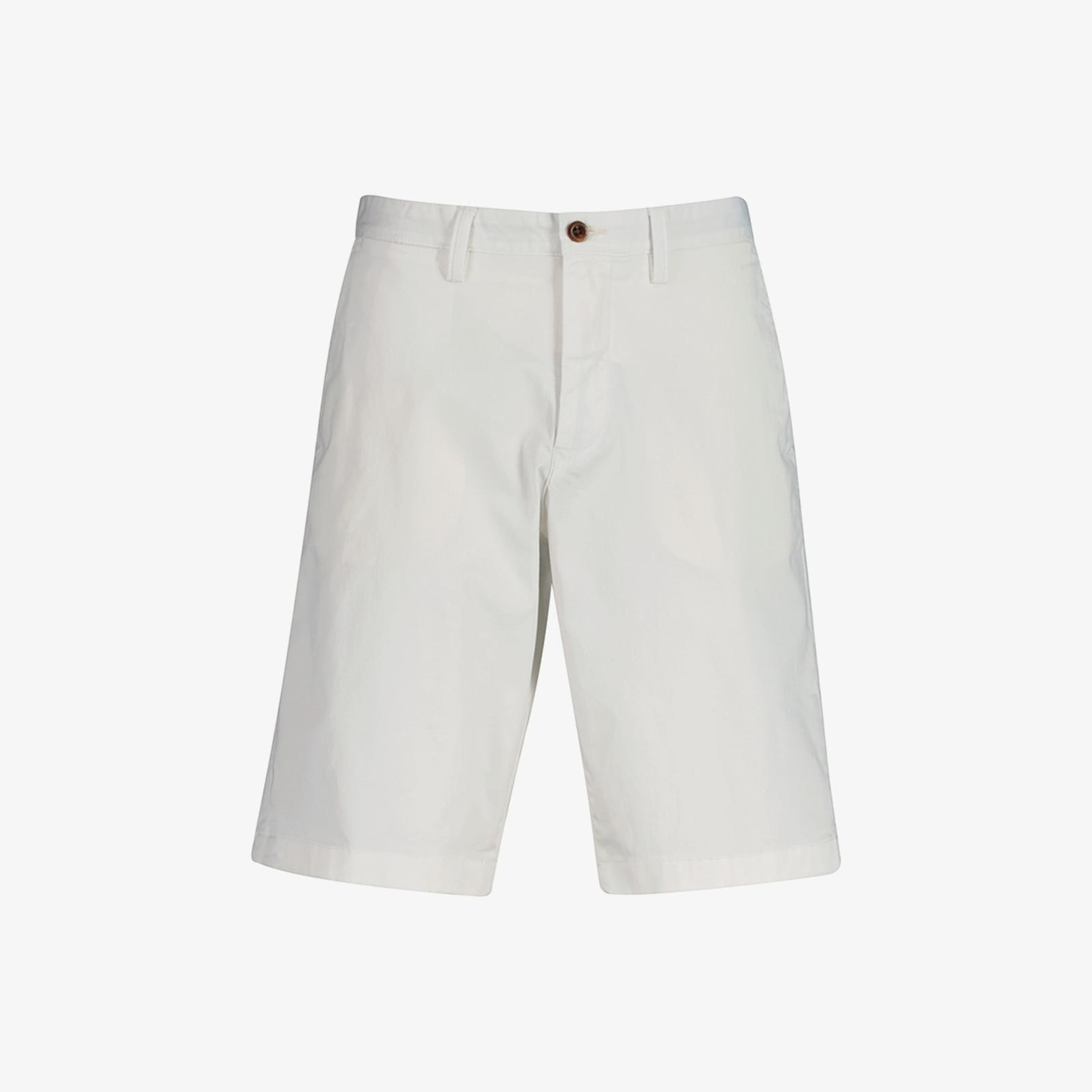 GANT Erkek Beyaz Relaxed Fit Chino Şort