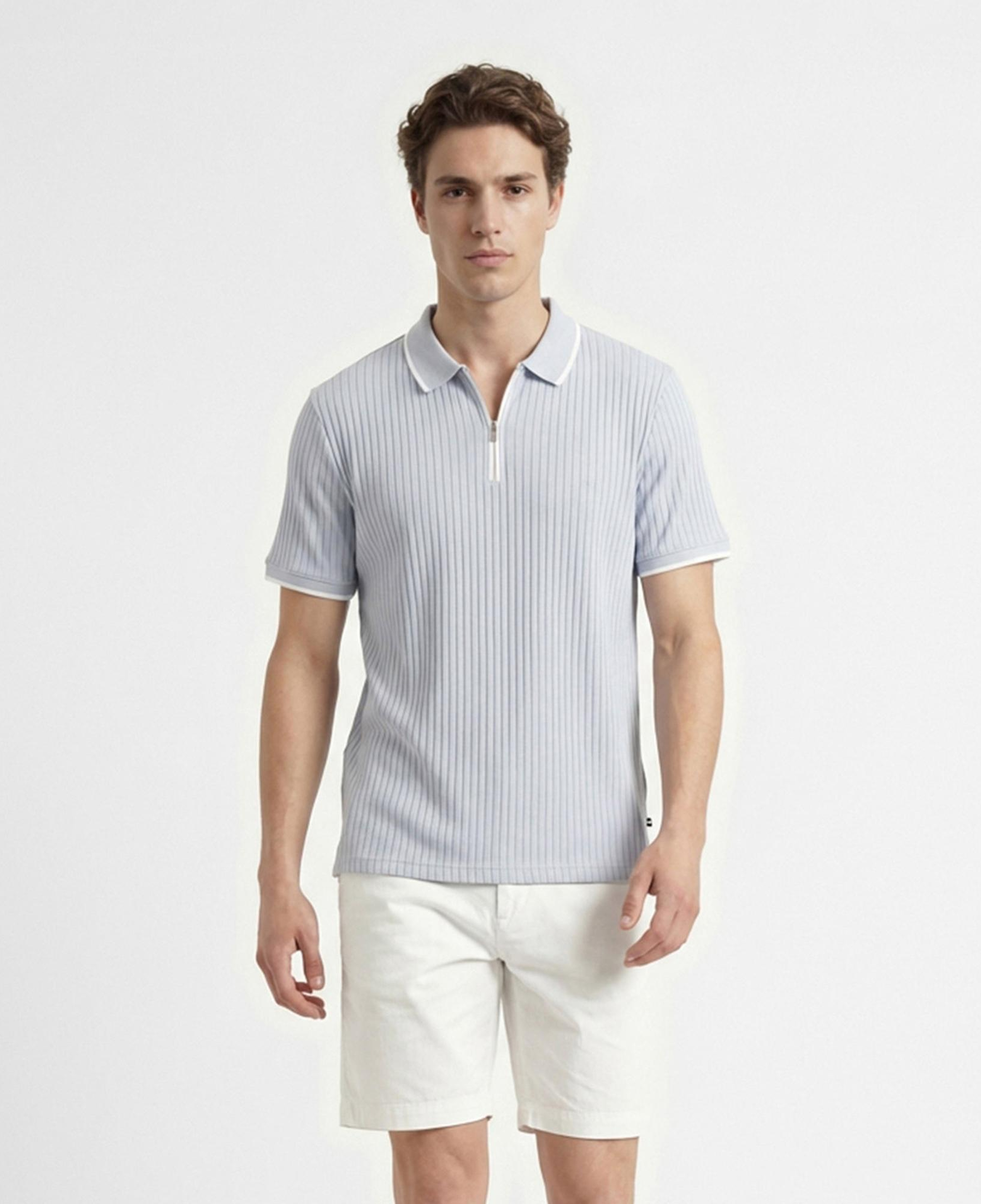 Nautica Erkek Mavi Regular Fit Polo Yaka T-Shirt