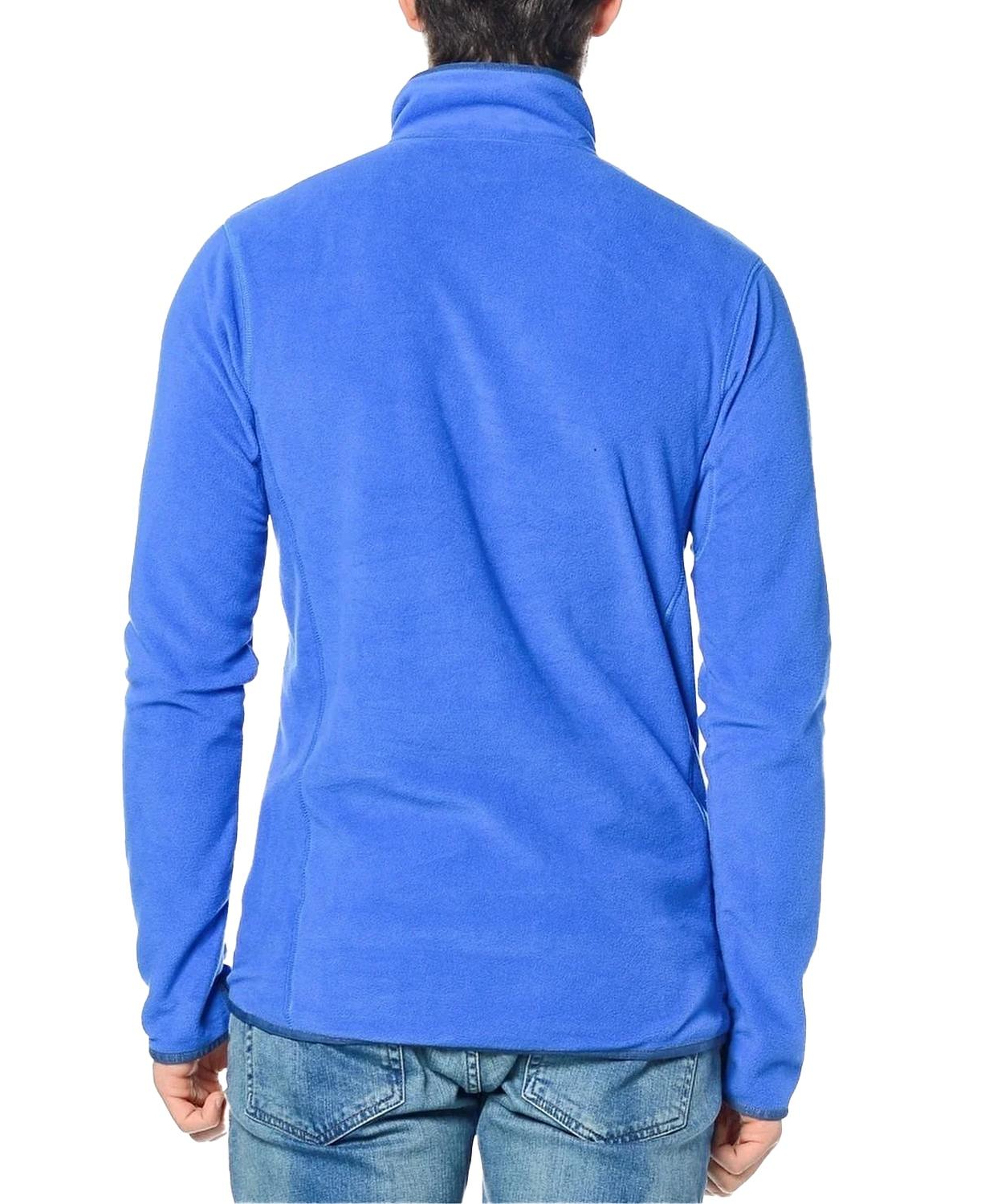 Quiksilver Mission Halfzip Erkek Mavi Polar