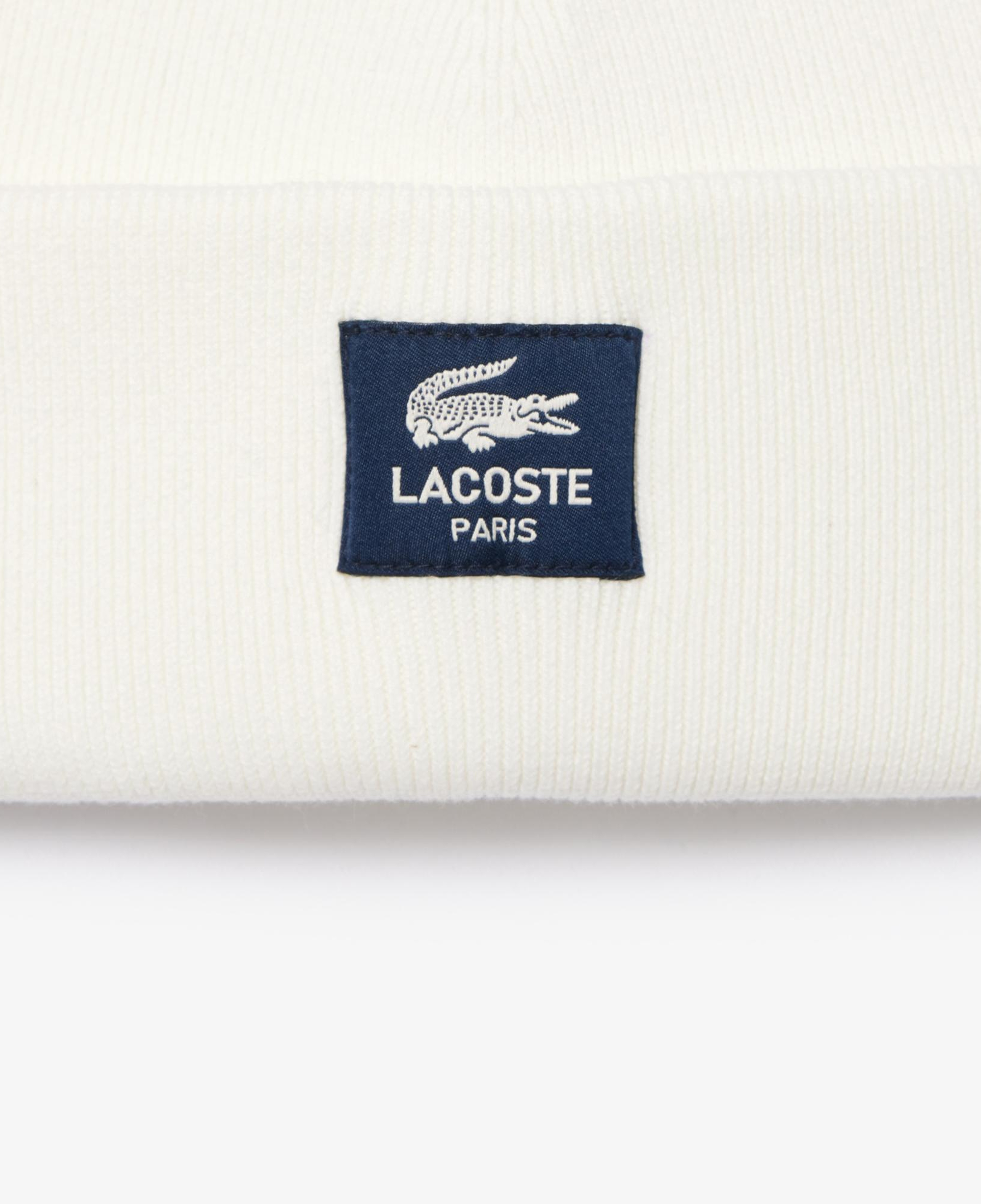 Lacoste Unisex Beyaz Bere