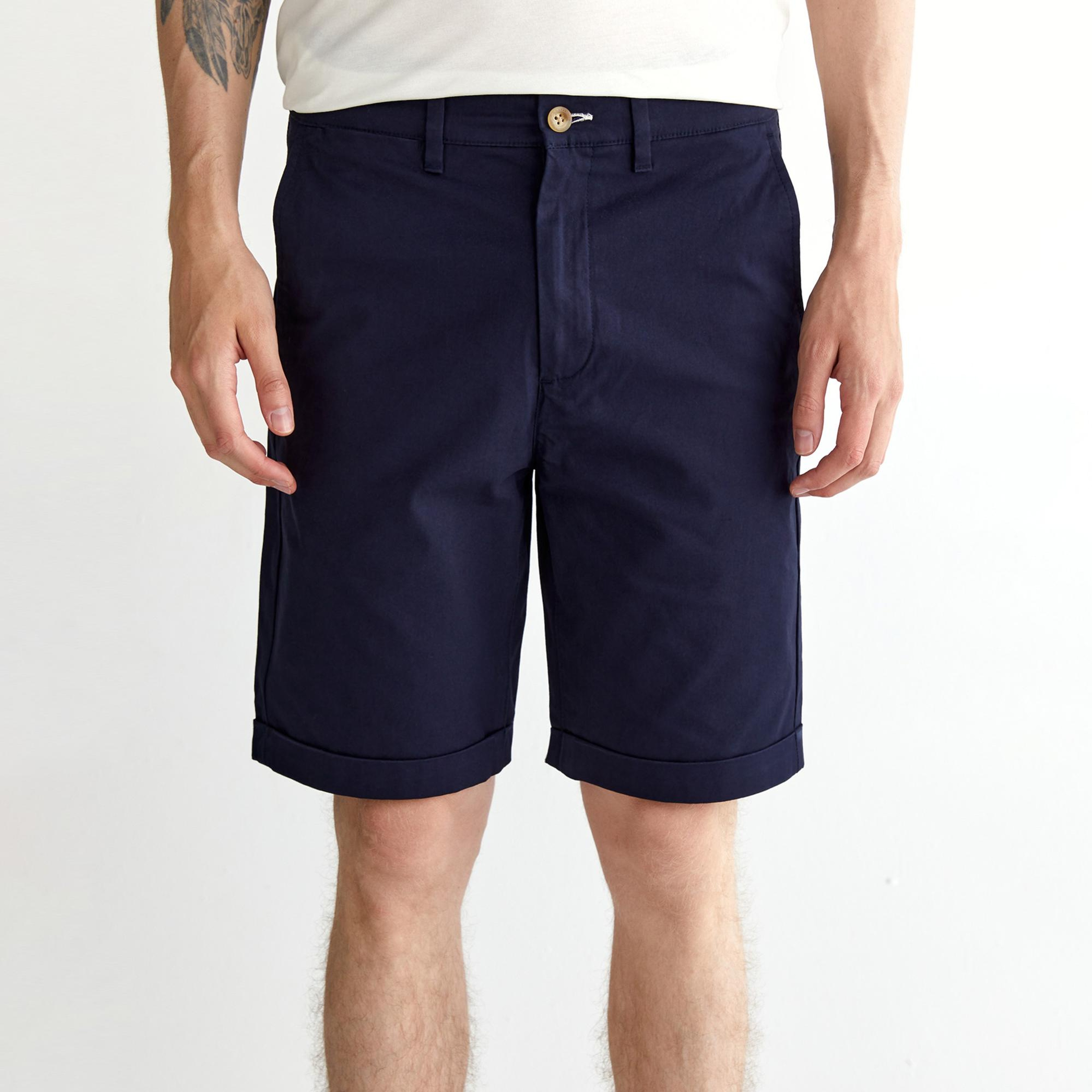 GANT Erkek Lacivert Slim Fit Şort