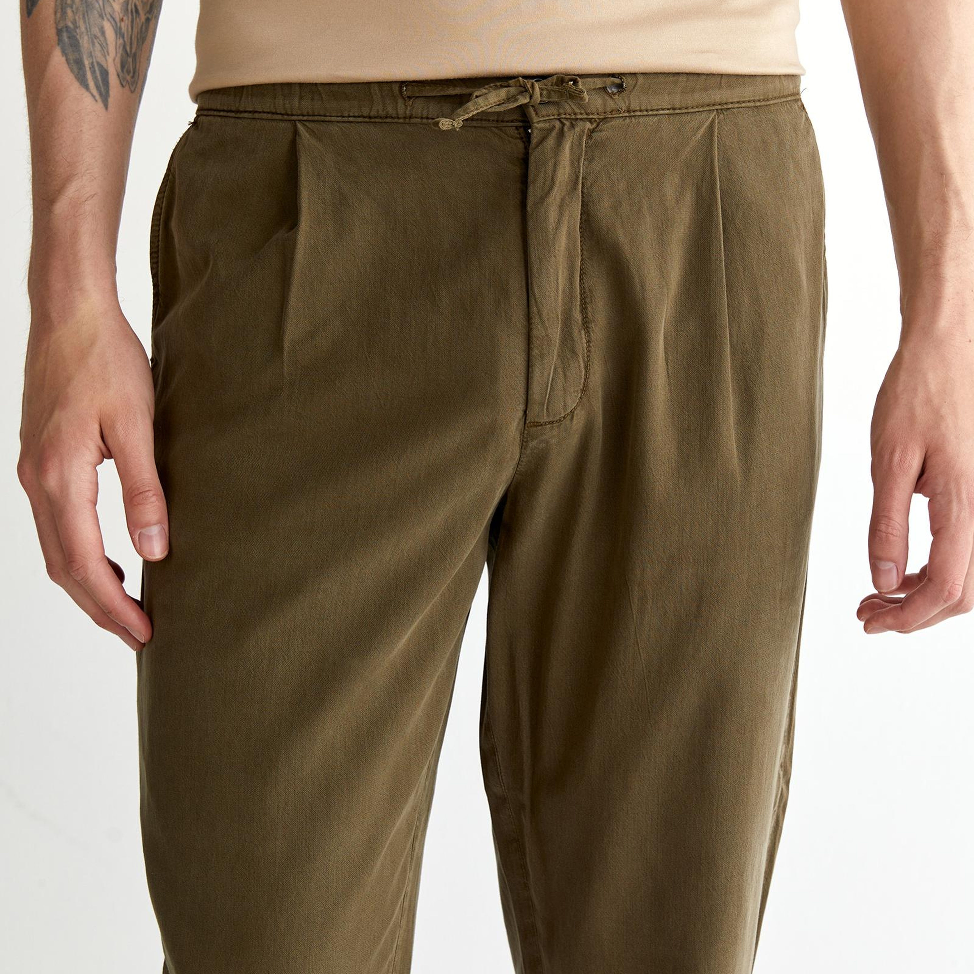 GANT Erkek Yeşil Jogger Fit Pantolon