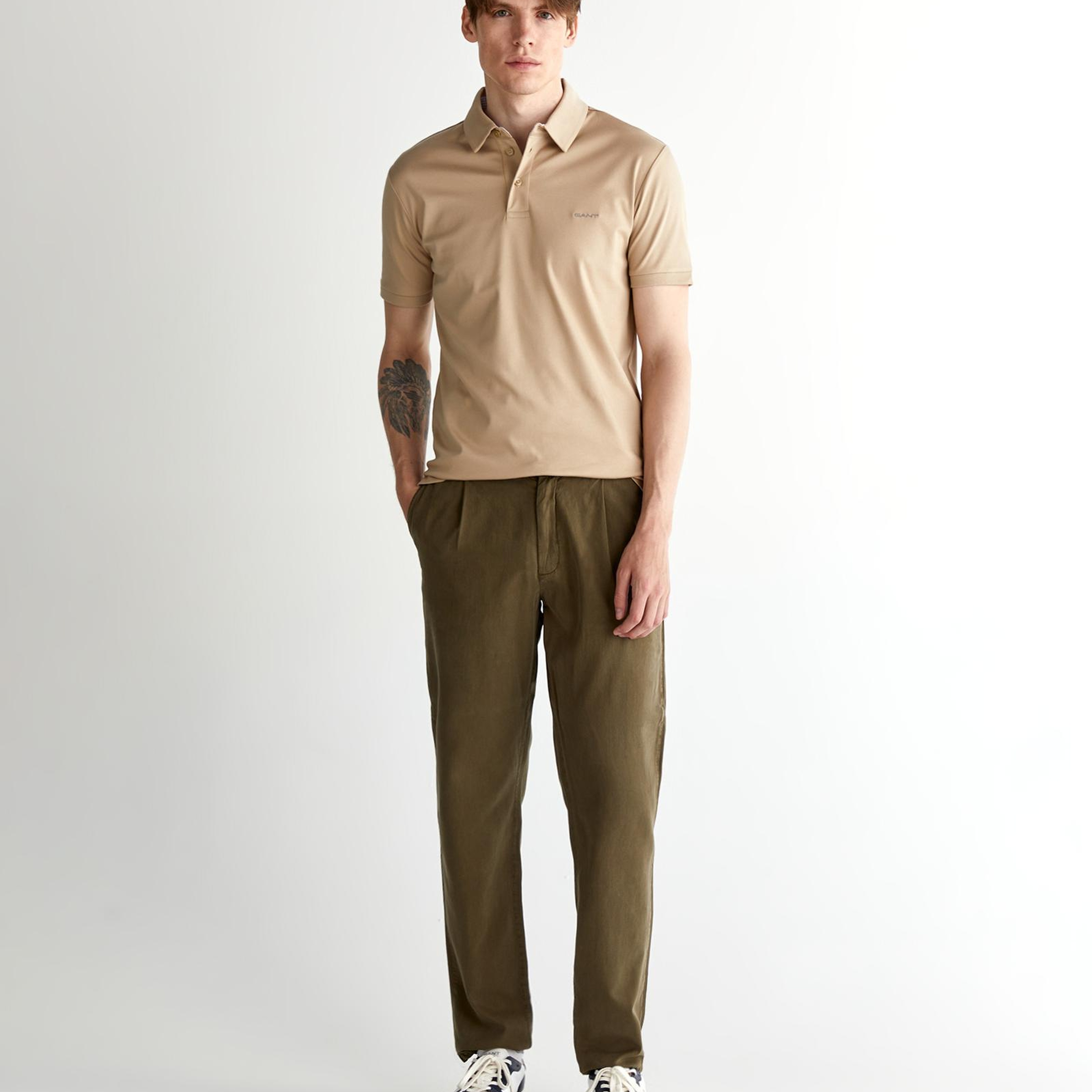 GANT Erkek Yeşil Jogger Fit Pantolon