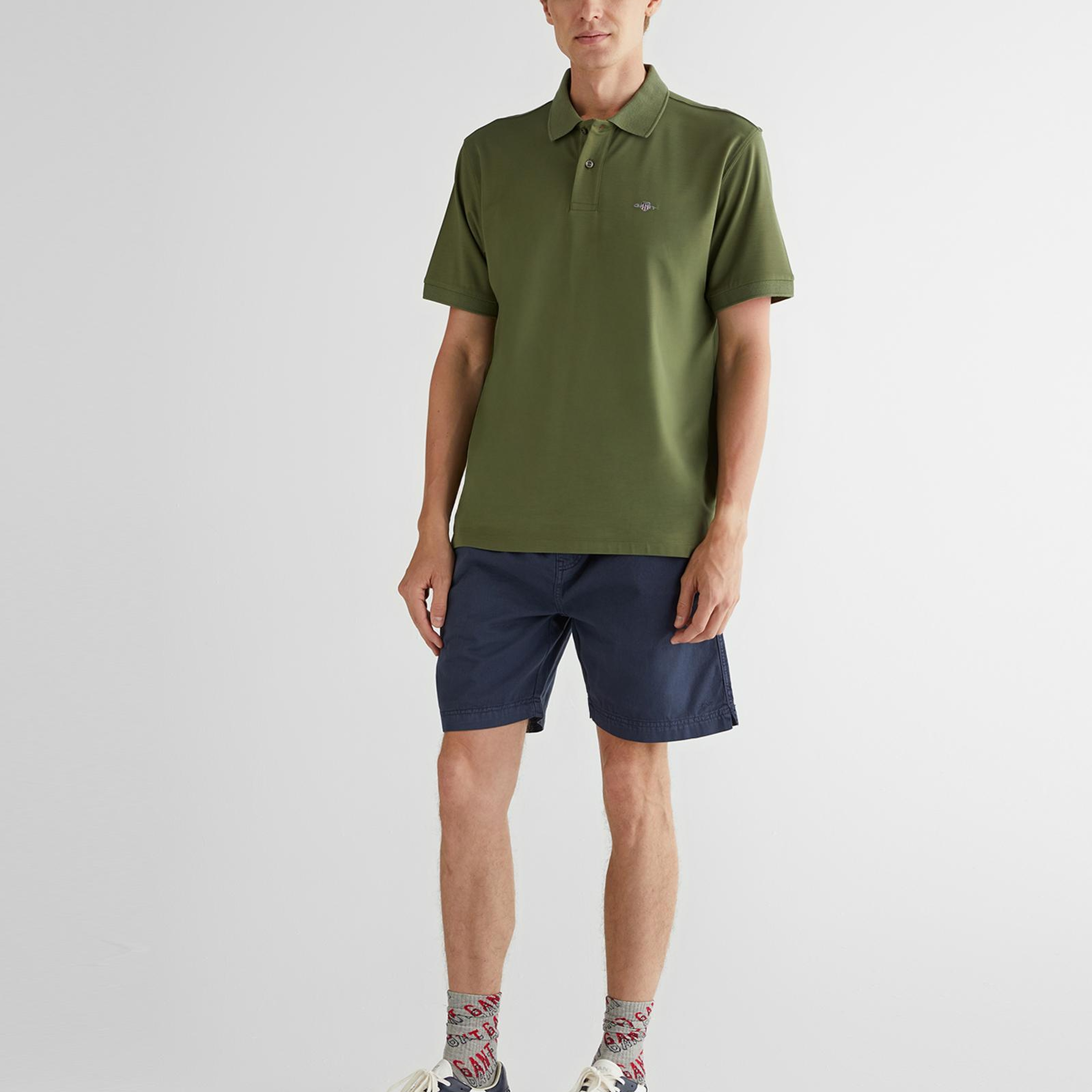 GANT Erkek Lacivert Regular Fit Şort