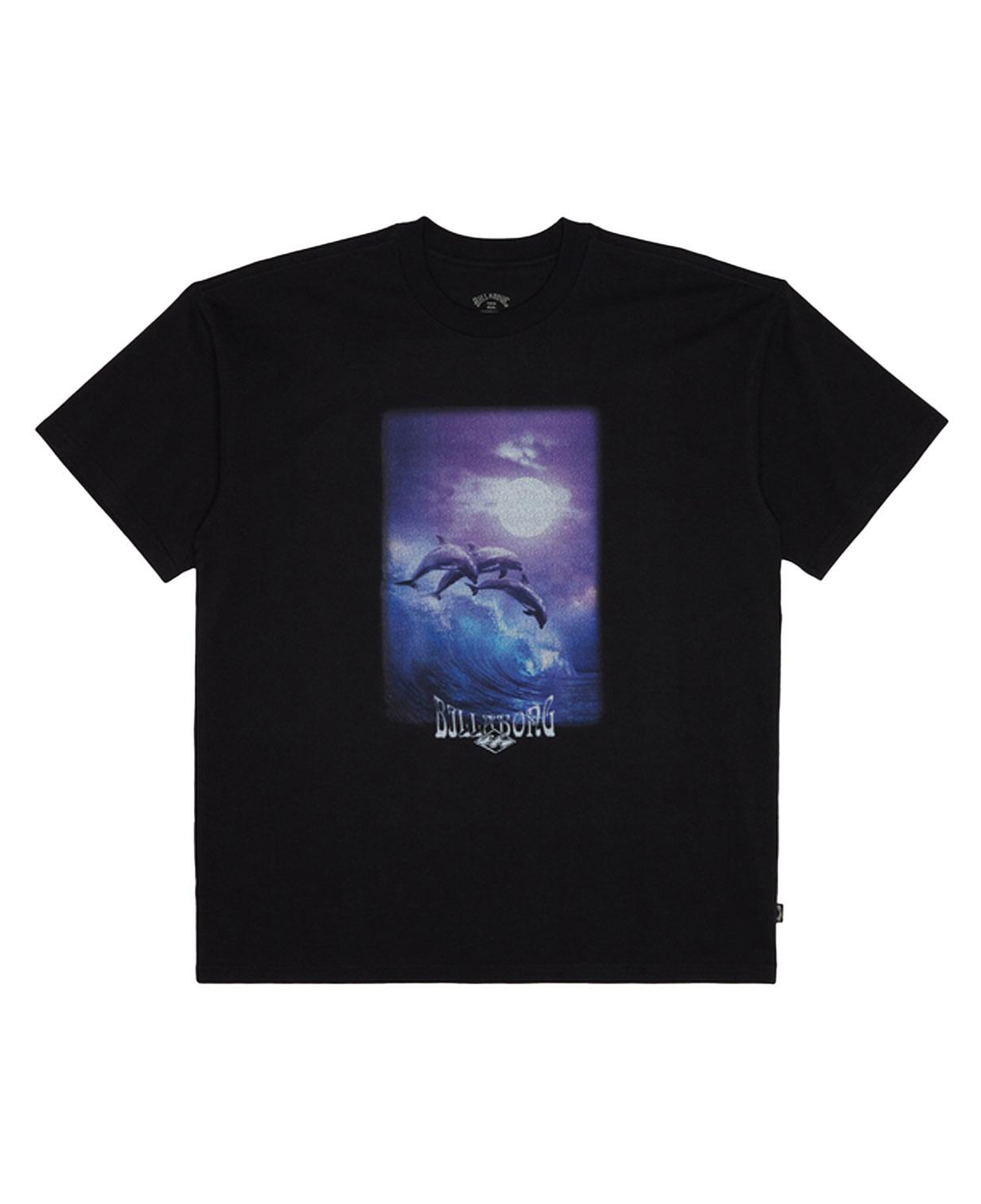 Billabong Dolphin Love Tees Erkek Siyah Tişört
