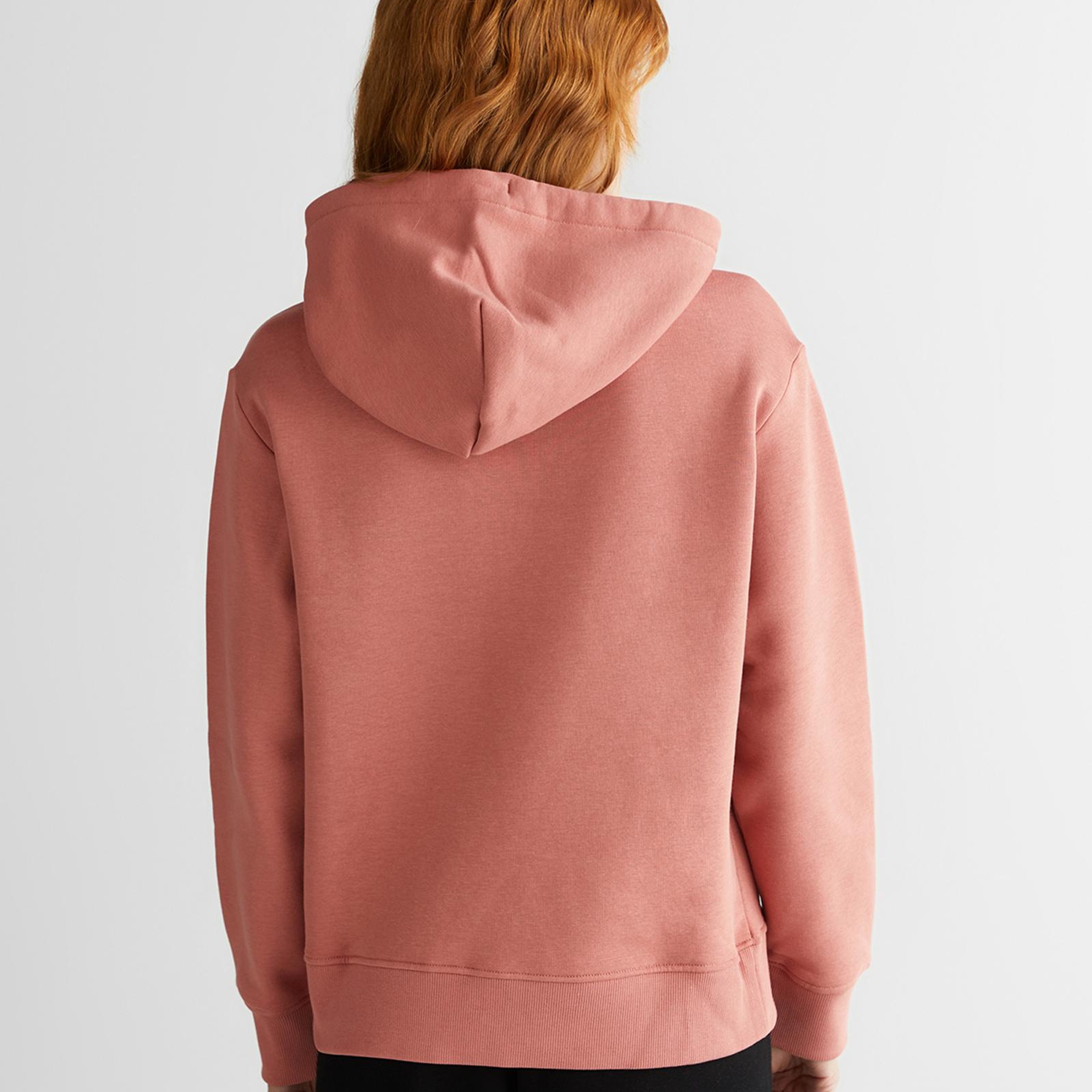 GANT Kadın Pembe Relaxed Fit Kapüşonlu Sweatshirt