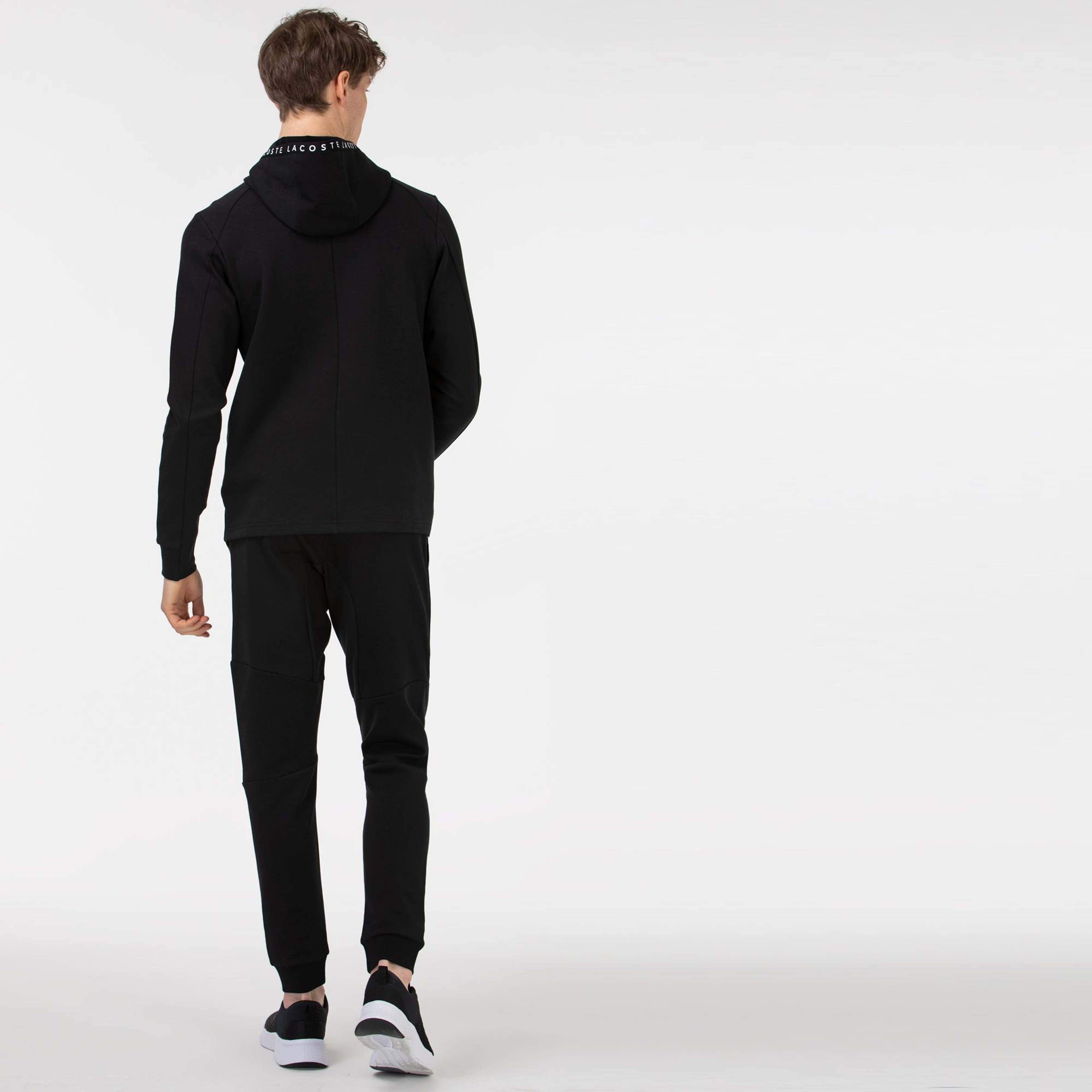 Erkek Regular Fit Siyah Eşofman Altı