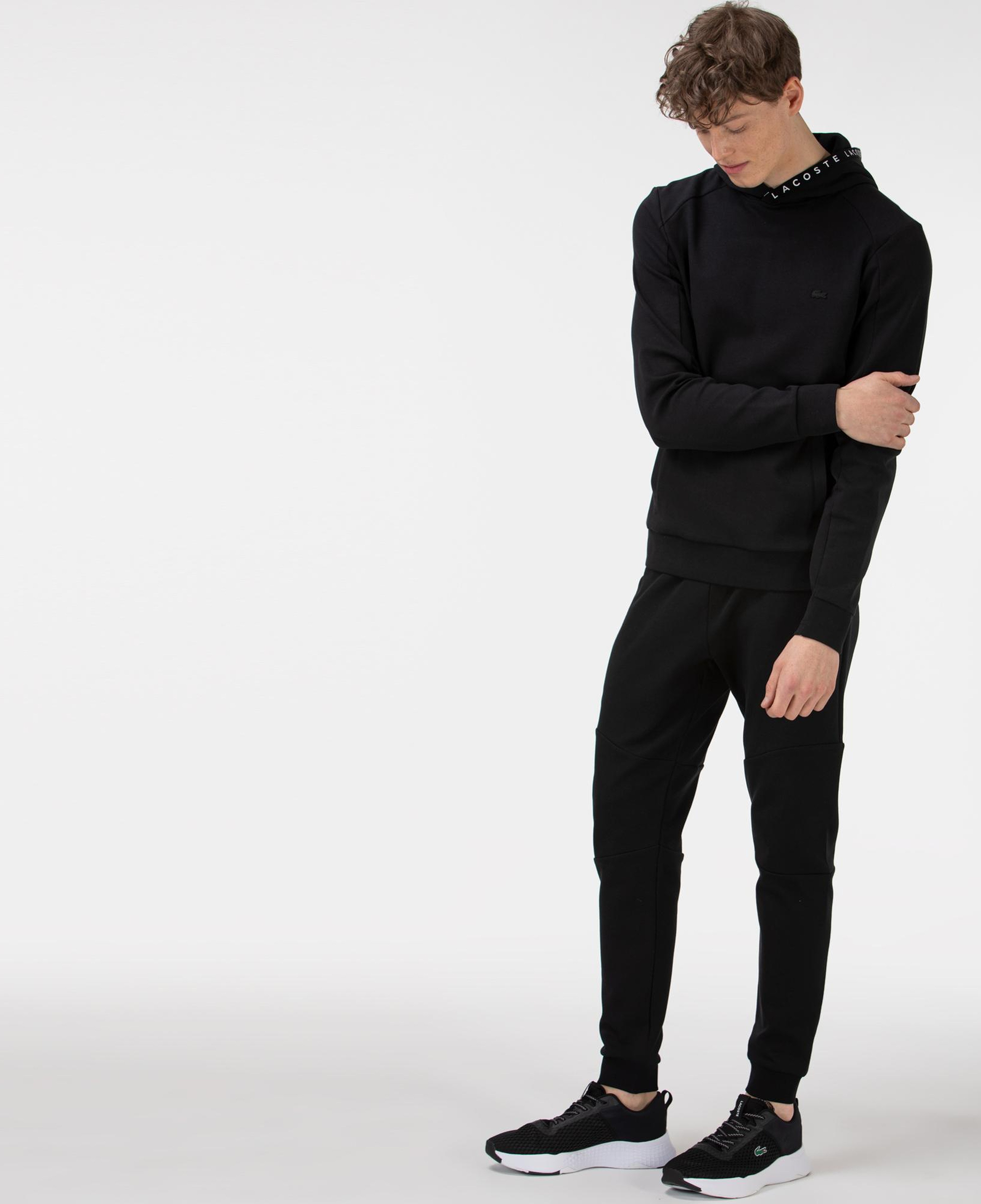 Erkek Regular Fit Siyah Eşofman Altı