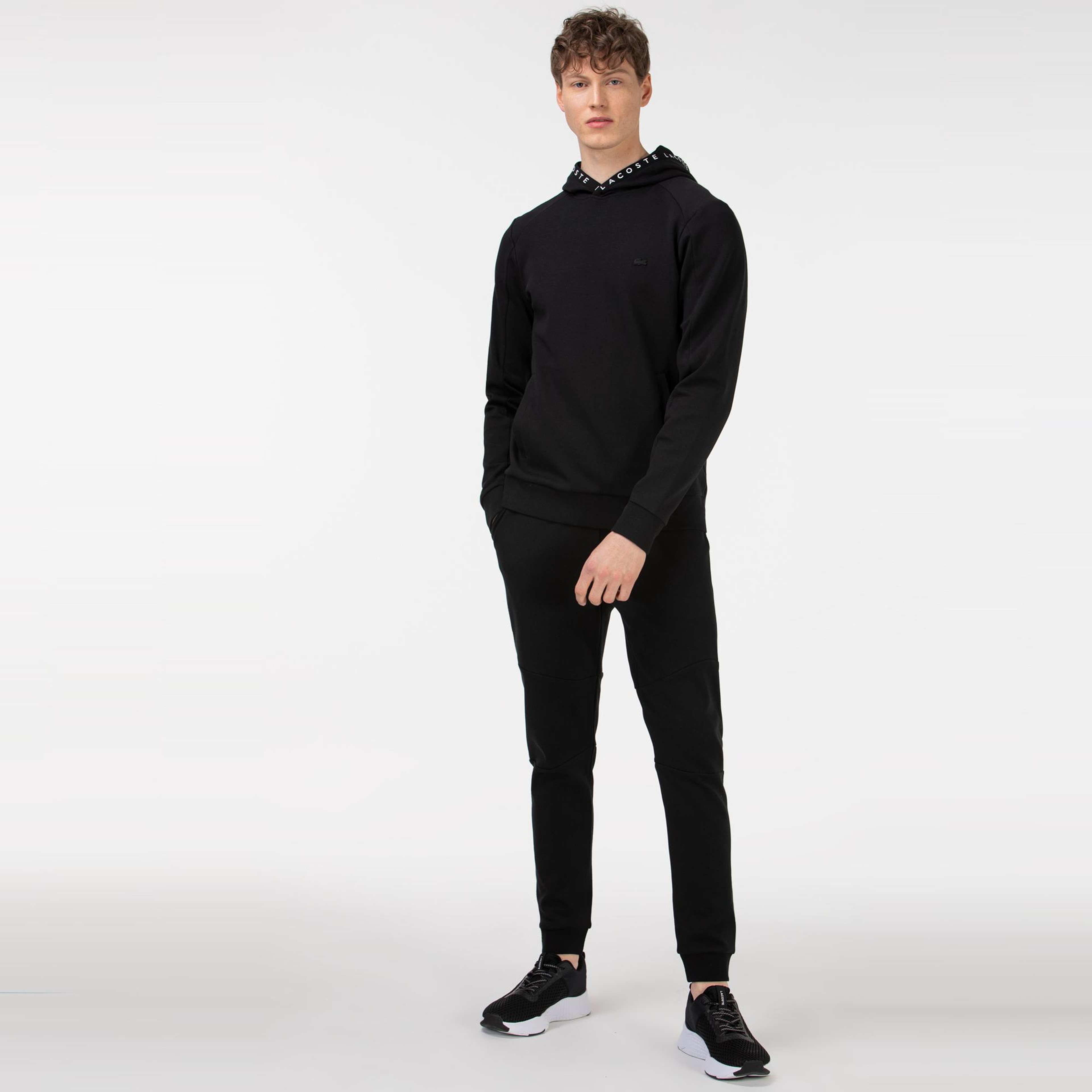 Erkek Regular Fit Siyah Eşofman Altı