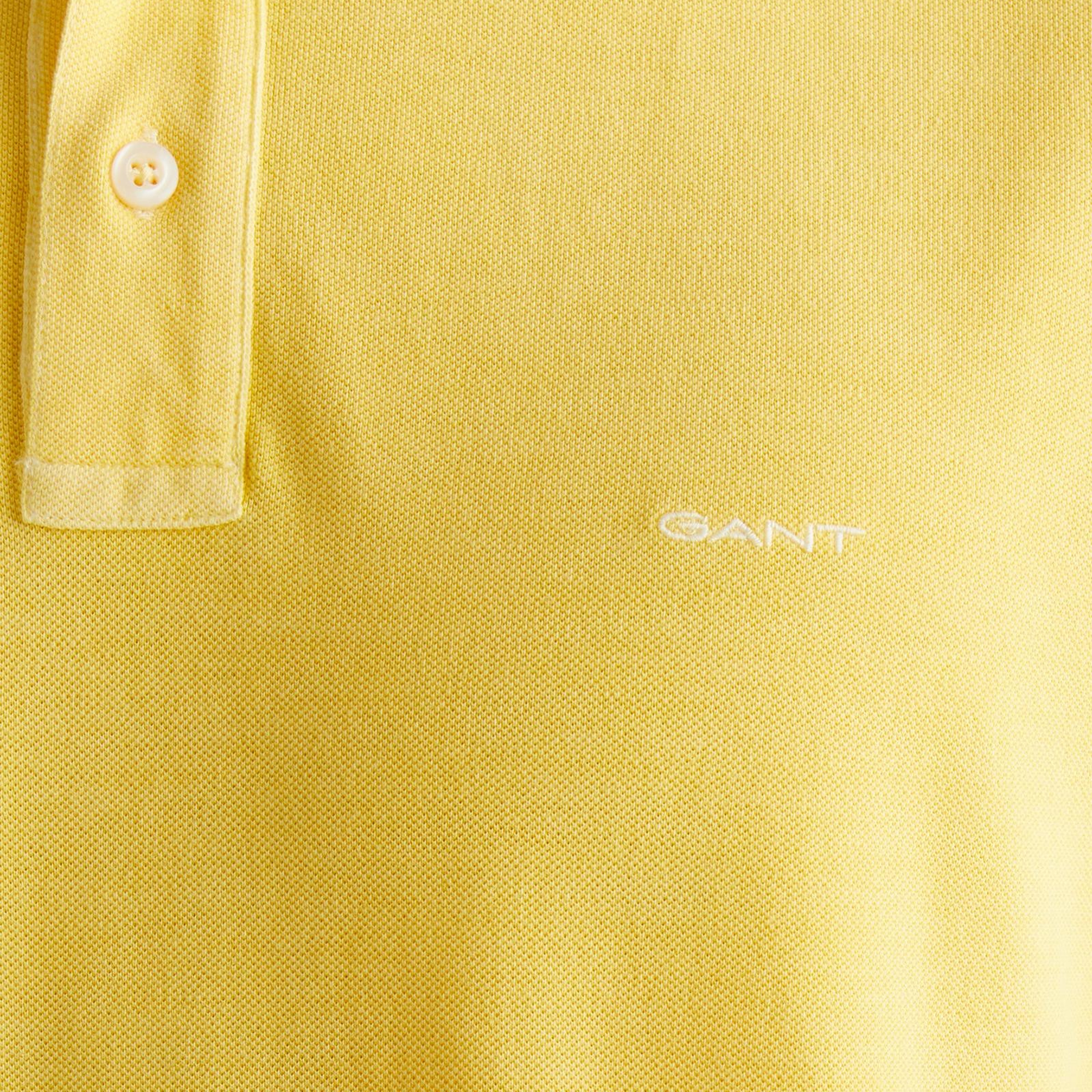GANT Erkek Sarı Regular Fit Polo