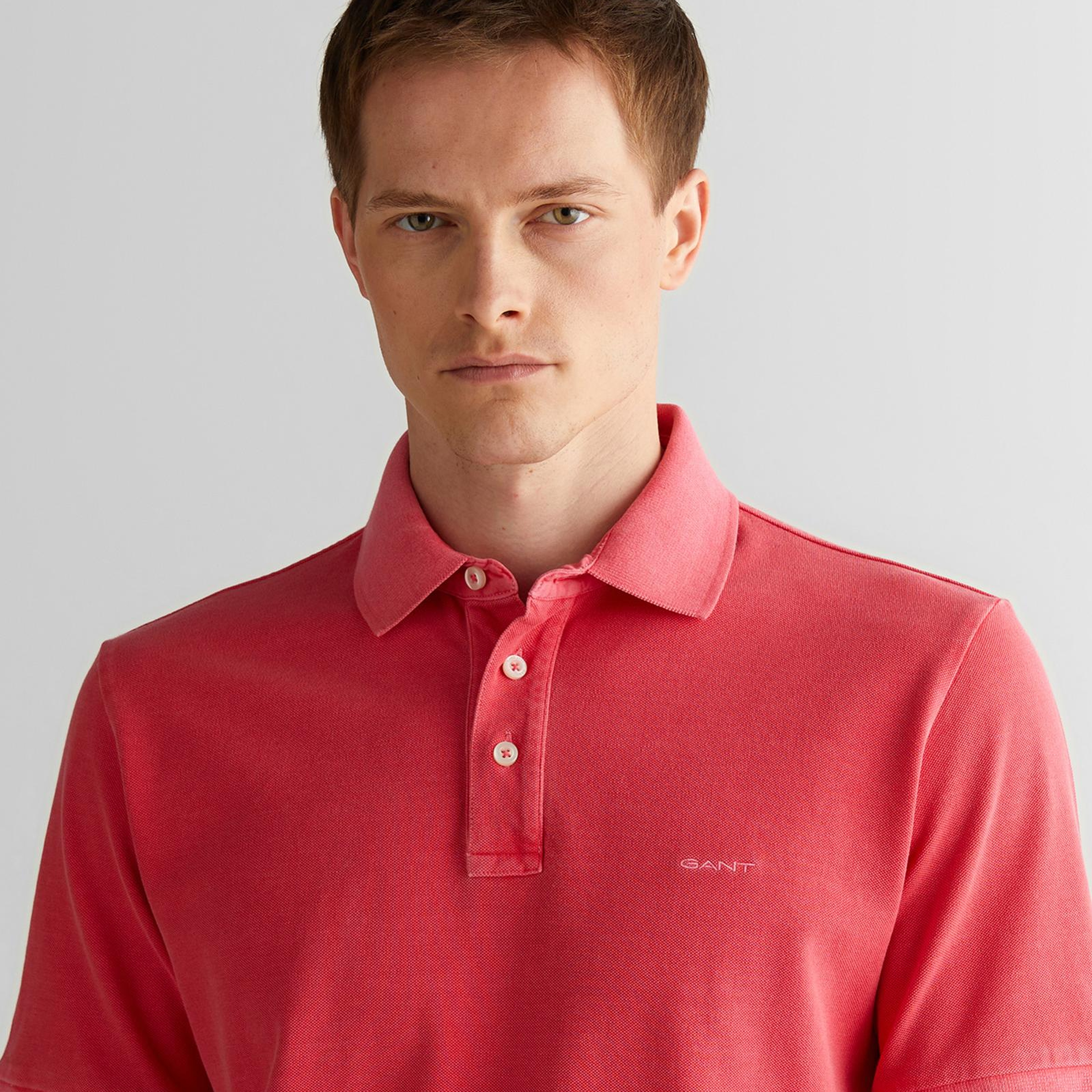 Gant Erkek Kırmızı Regular Fit Polo