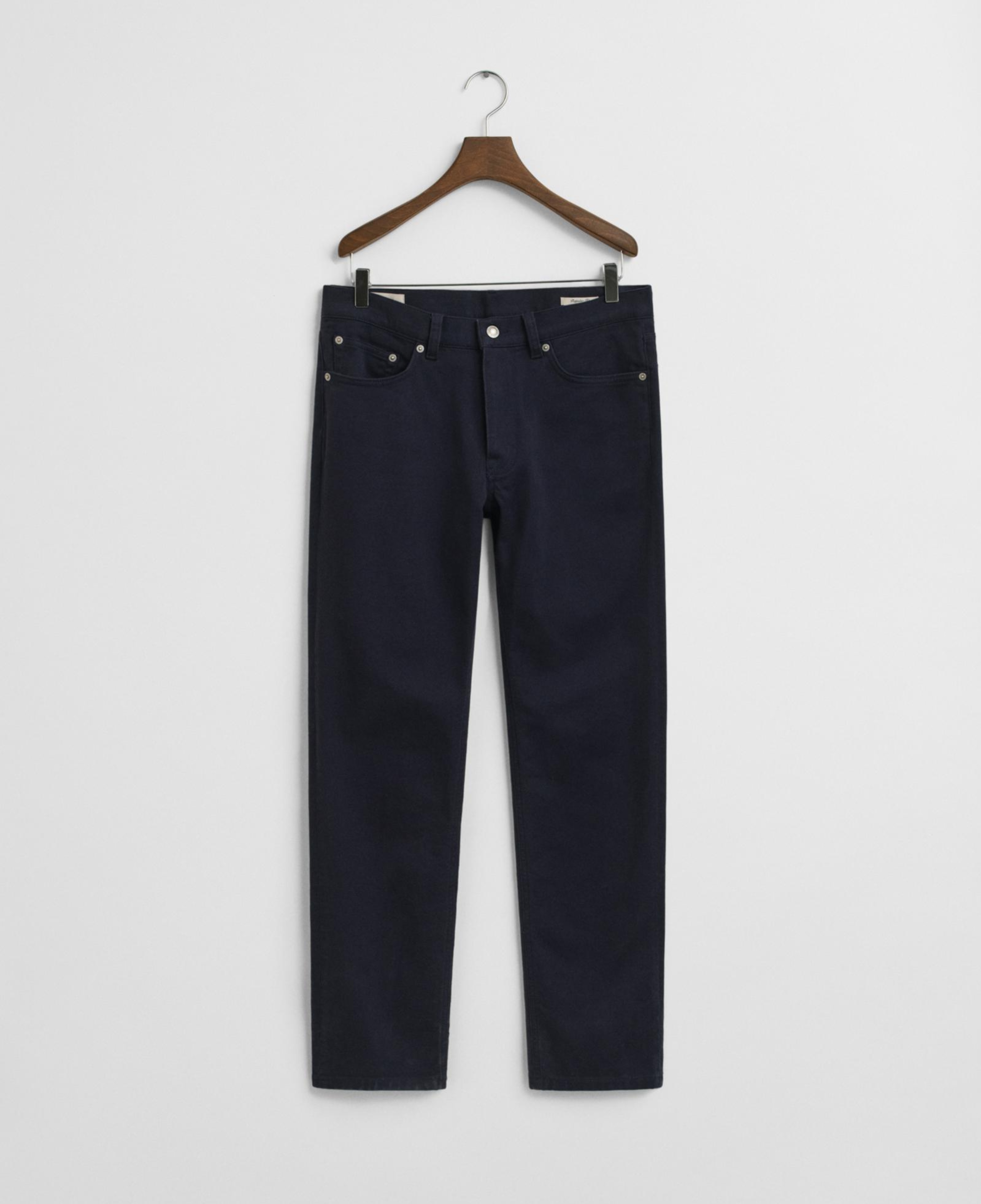 GANT Erkek Lacivert Regular Fit Soft Twill Jean