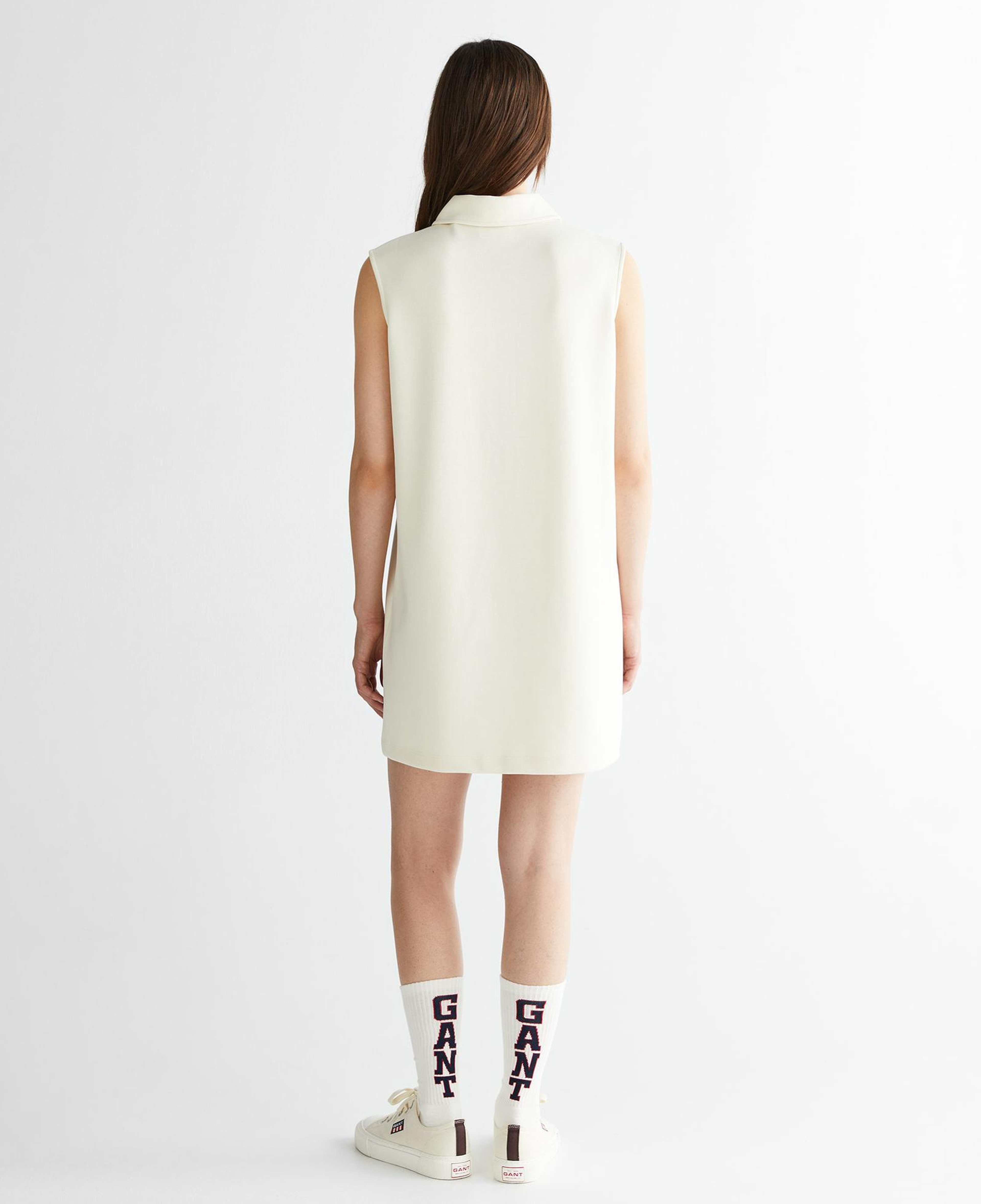 GANT Kadın Krem Logolu Elbise