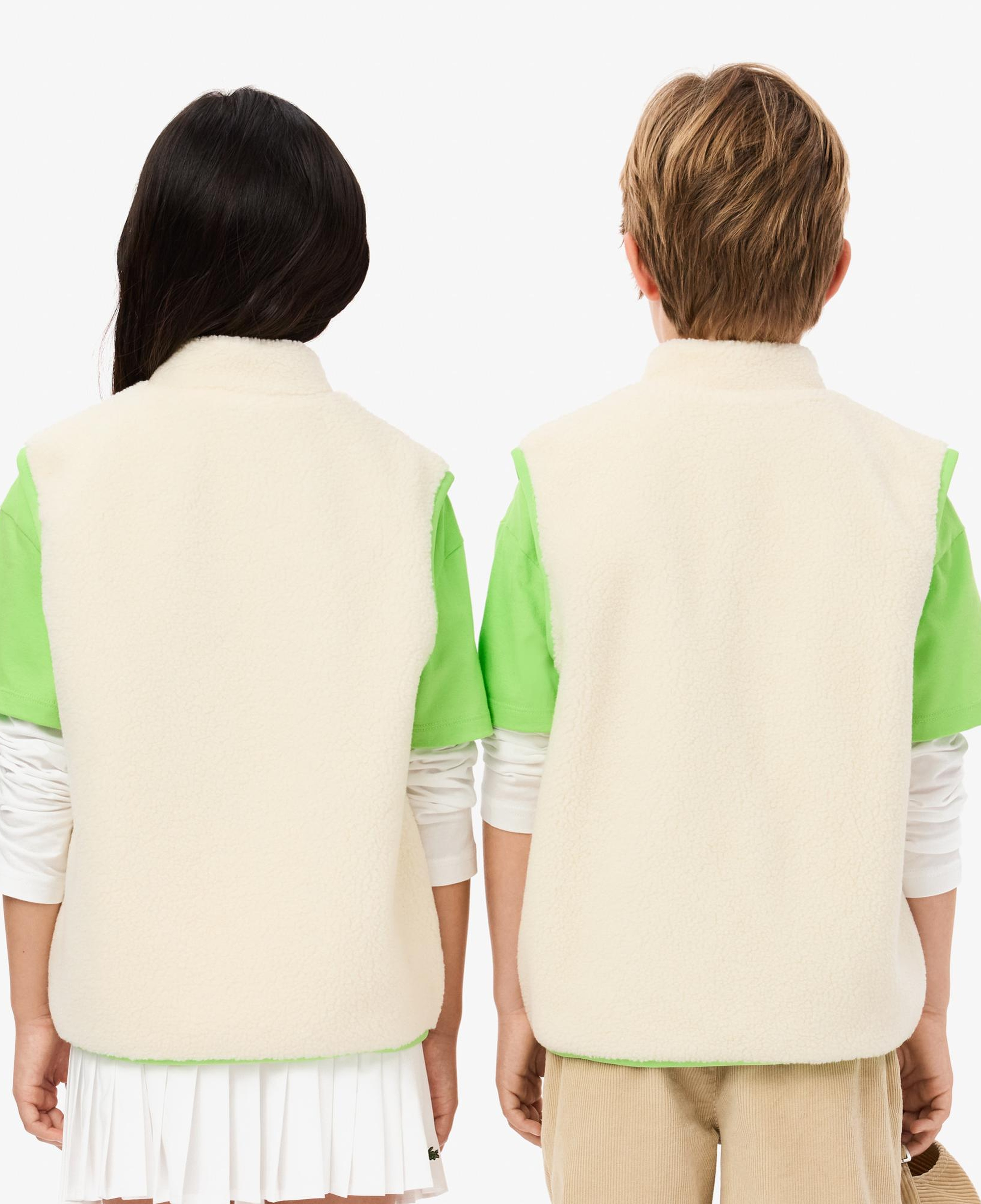 Lacoste Çocuk Dik Yaka Bej Yelek