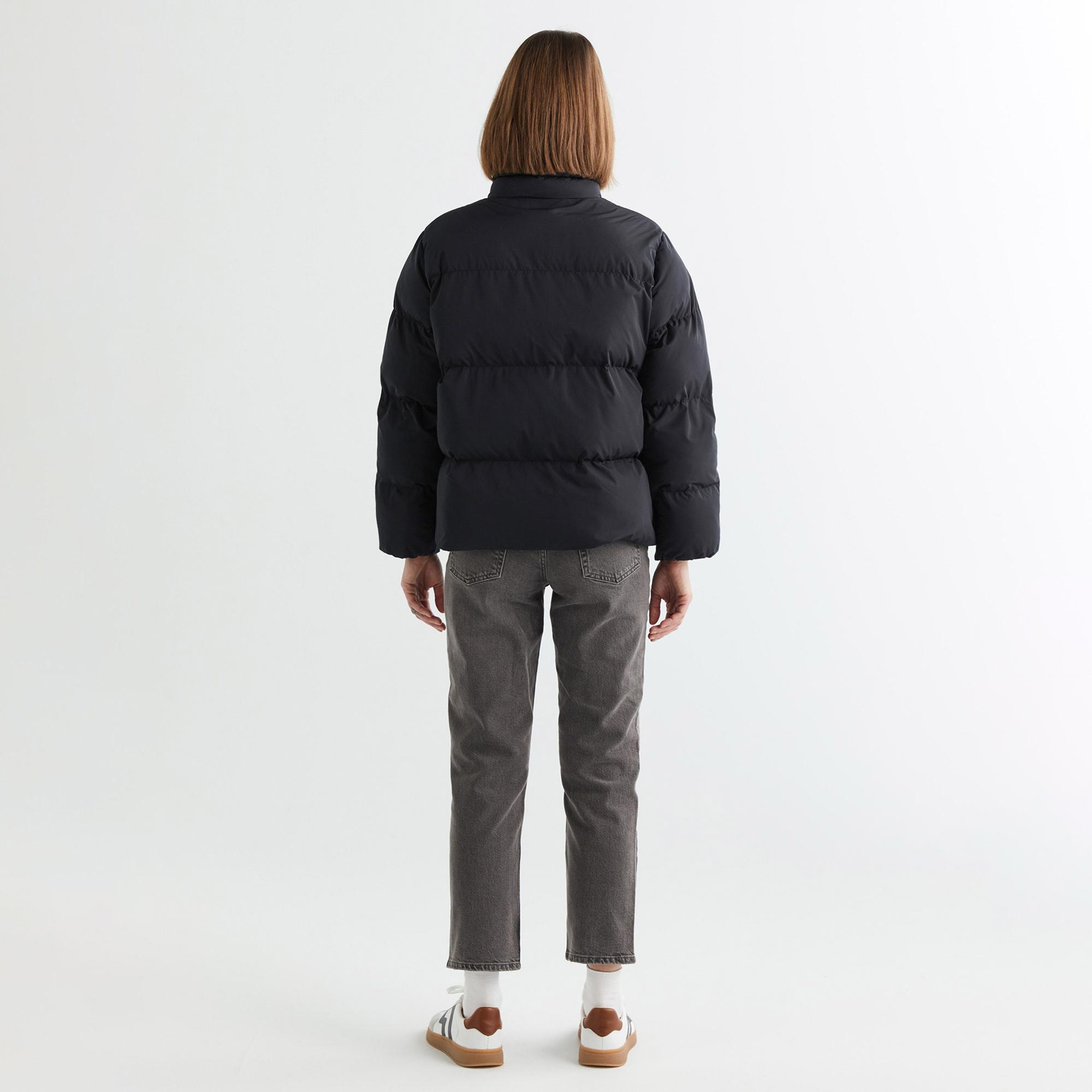 GANT Kadın Siyah Dik Yaka Mont