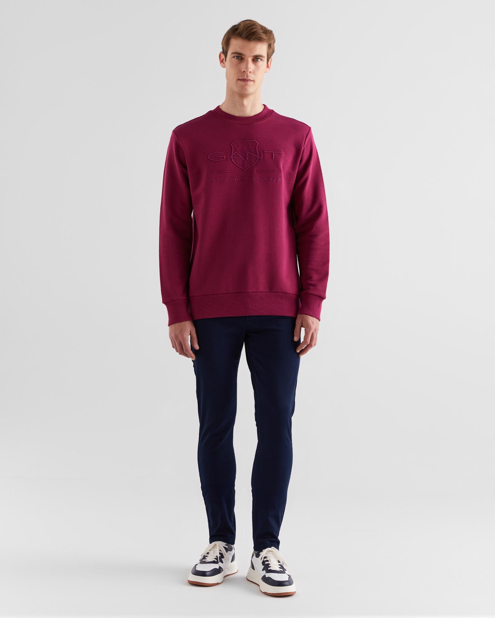 GANT Erkek Lacivert Slim Fit Pantolon