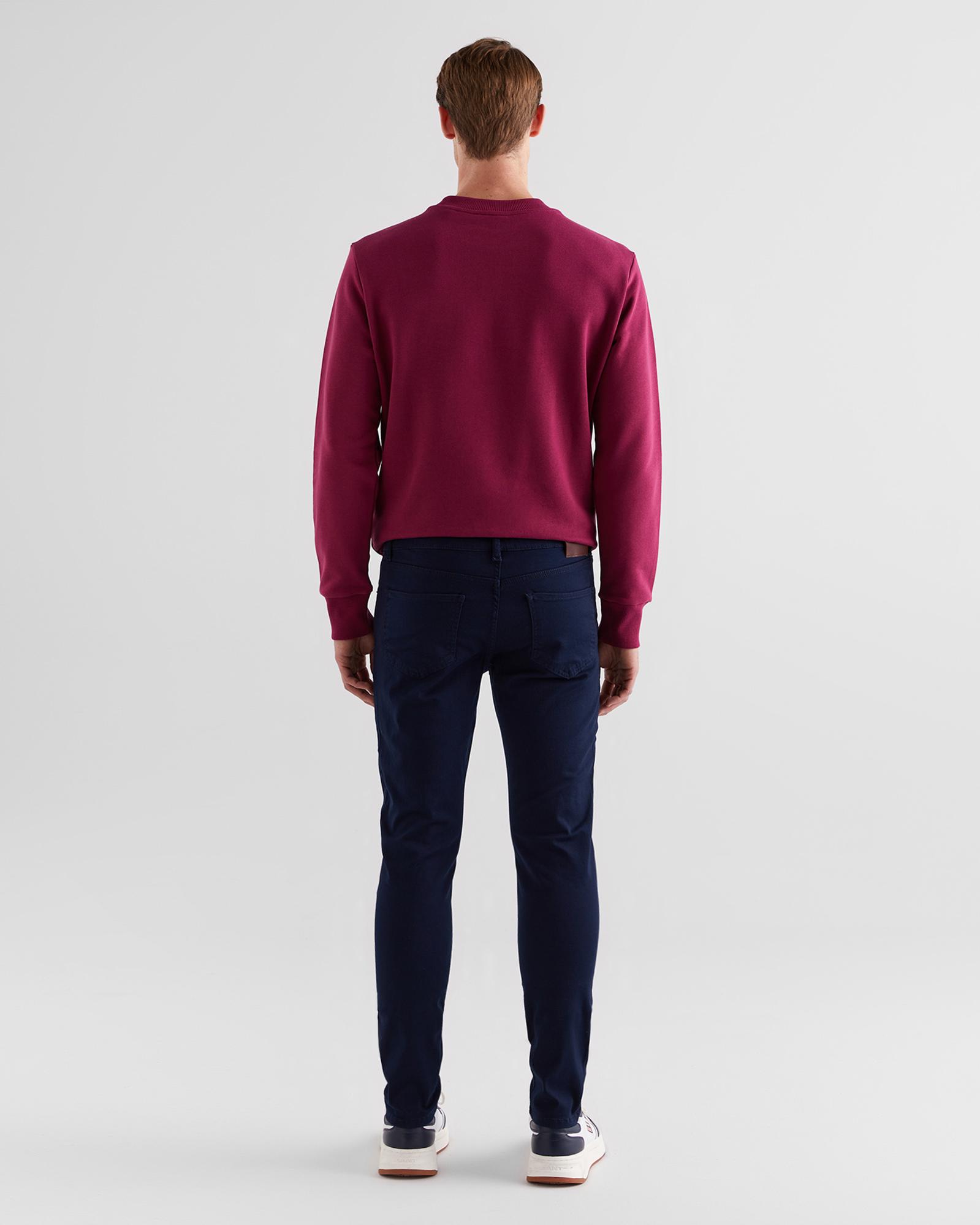 GANT Erkek Lacivert Slim Fit Pantolon