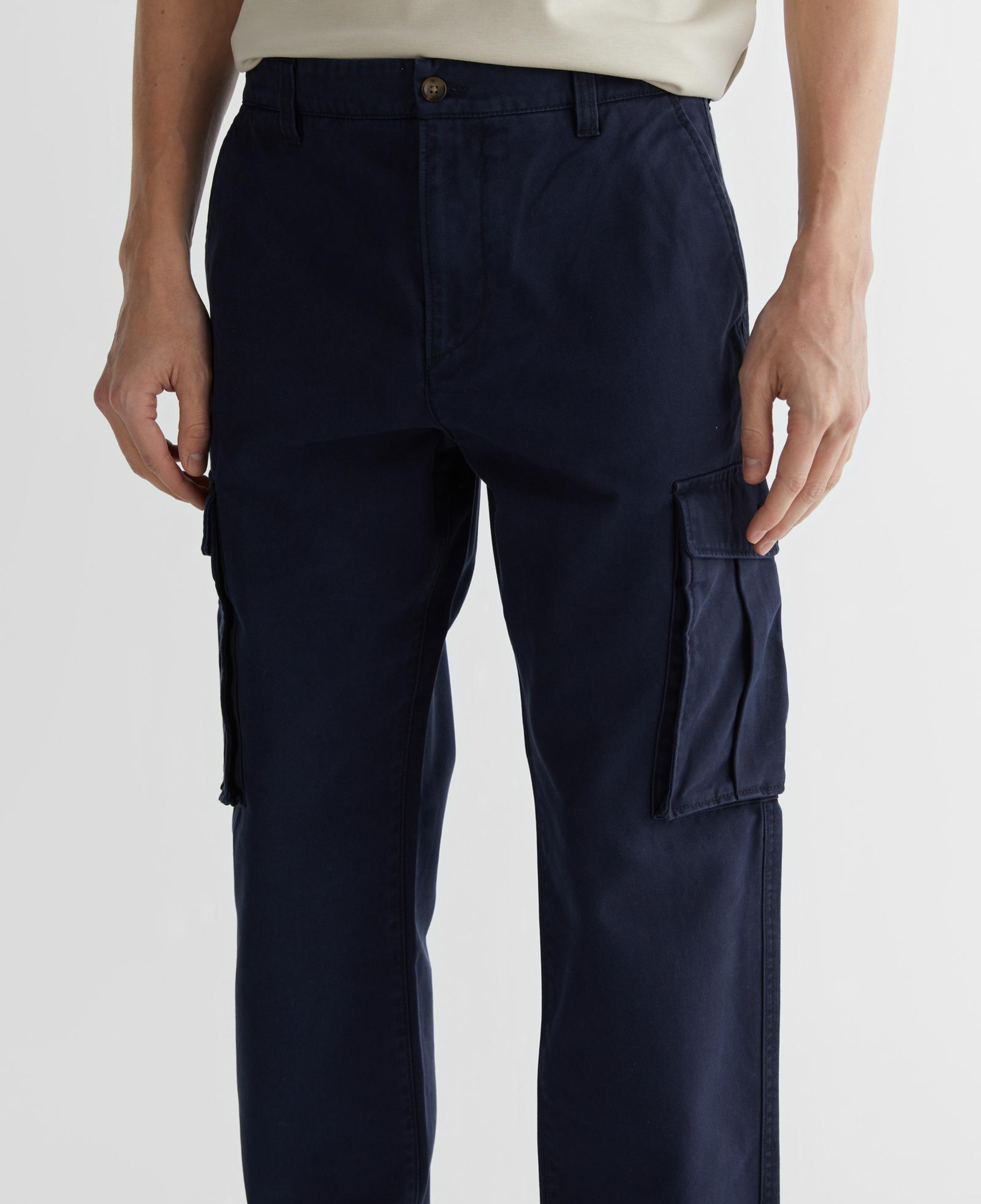 GANT Erkek Lacivert Relaxed Fit Pantolon