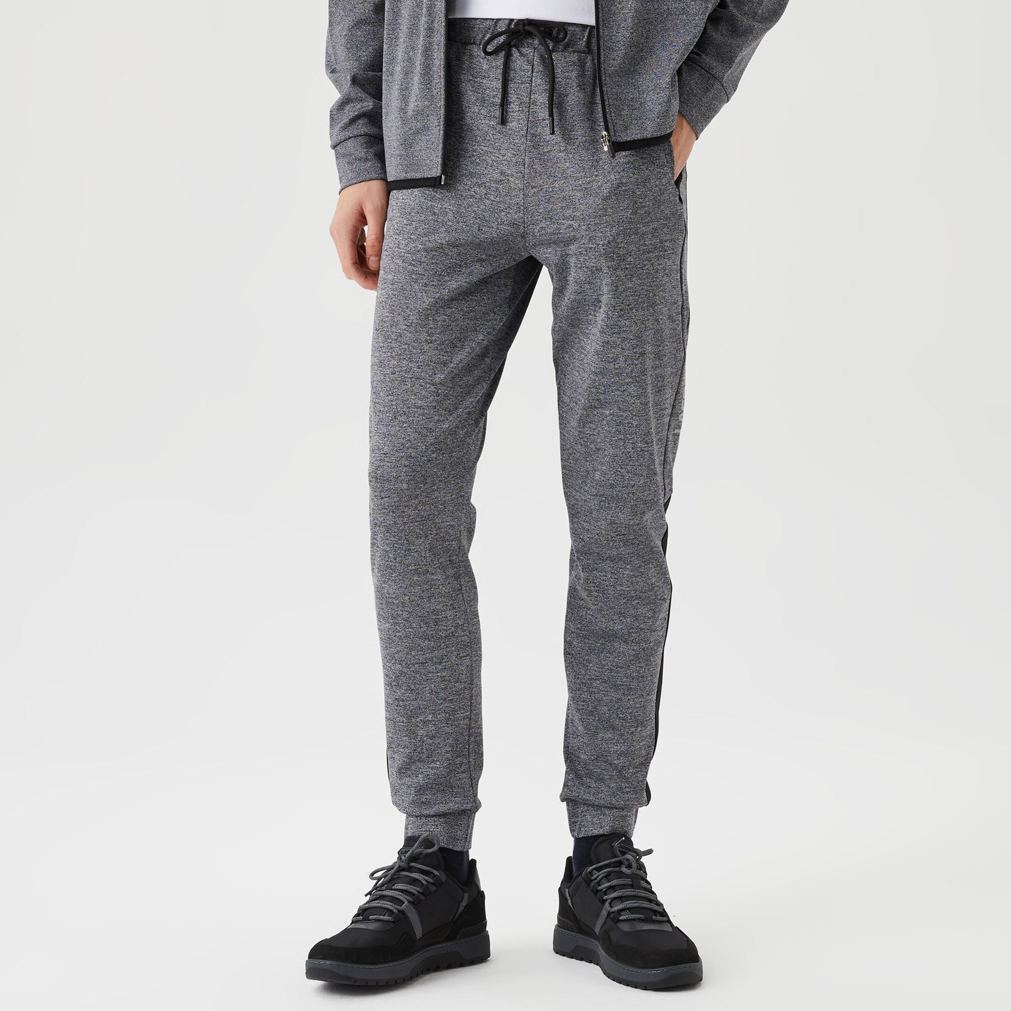 Erkek Slim Fit Gri Eşofman Altı