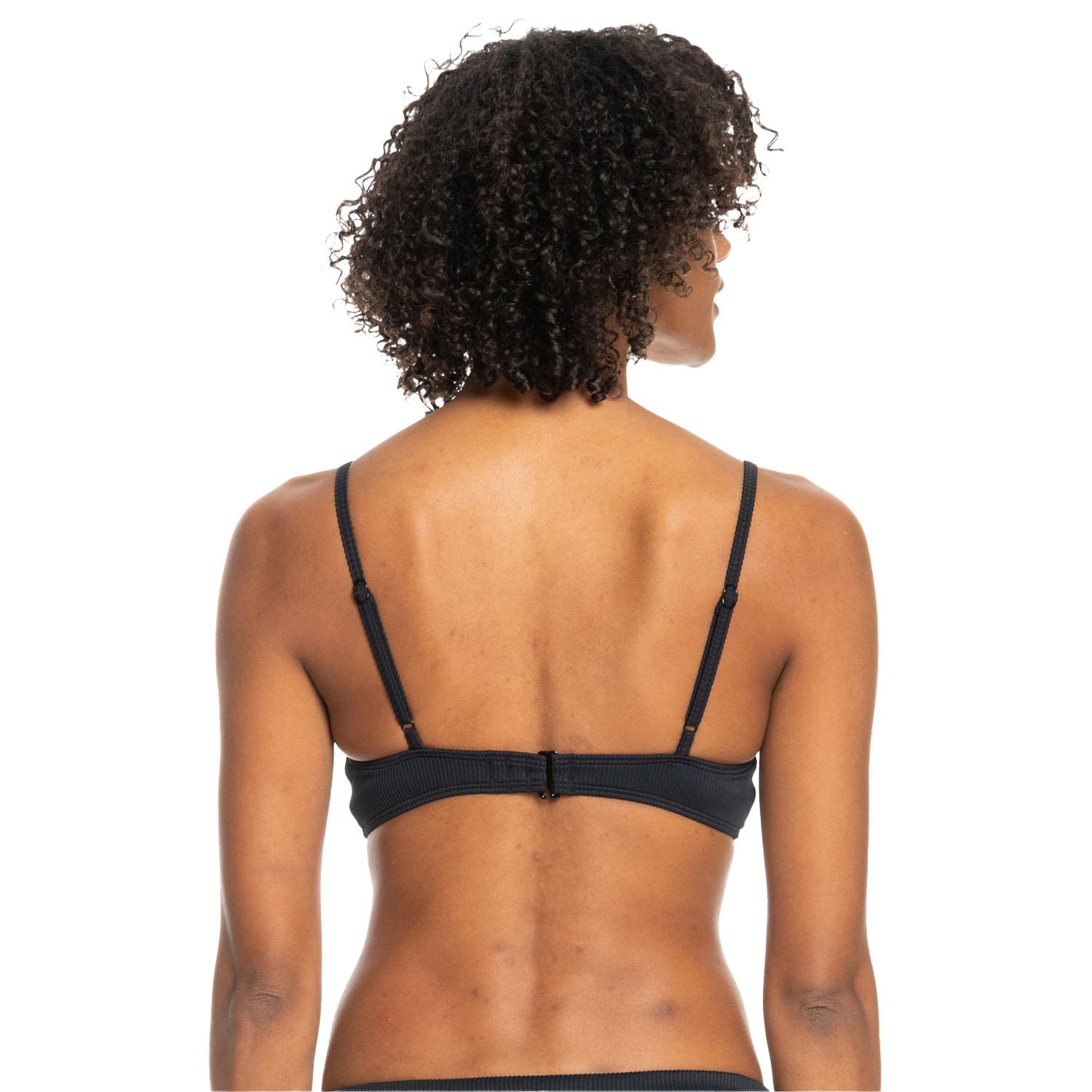 Roxy Rib Roxy Love The Surf Knot Kadın Siyah Bikini Üst