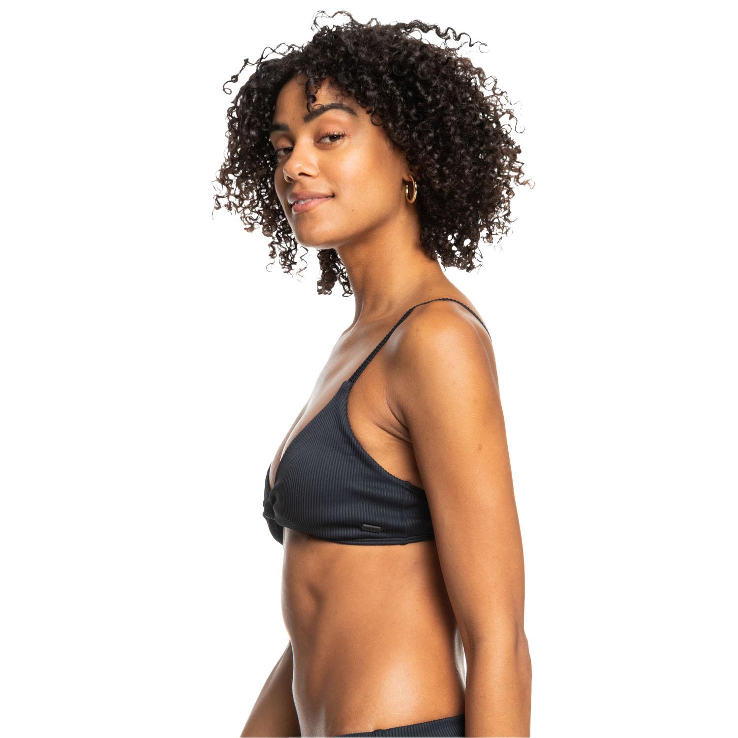 Roxy Rib Roxy Love The Surf Knot Kadın Siyah Bikini Üst