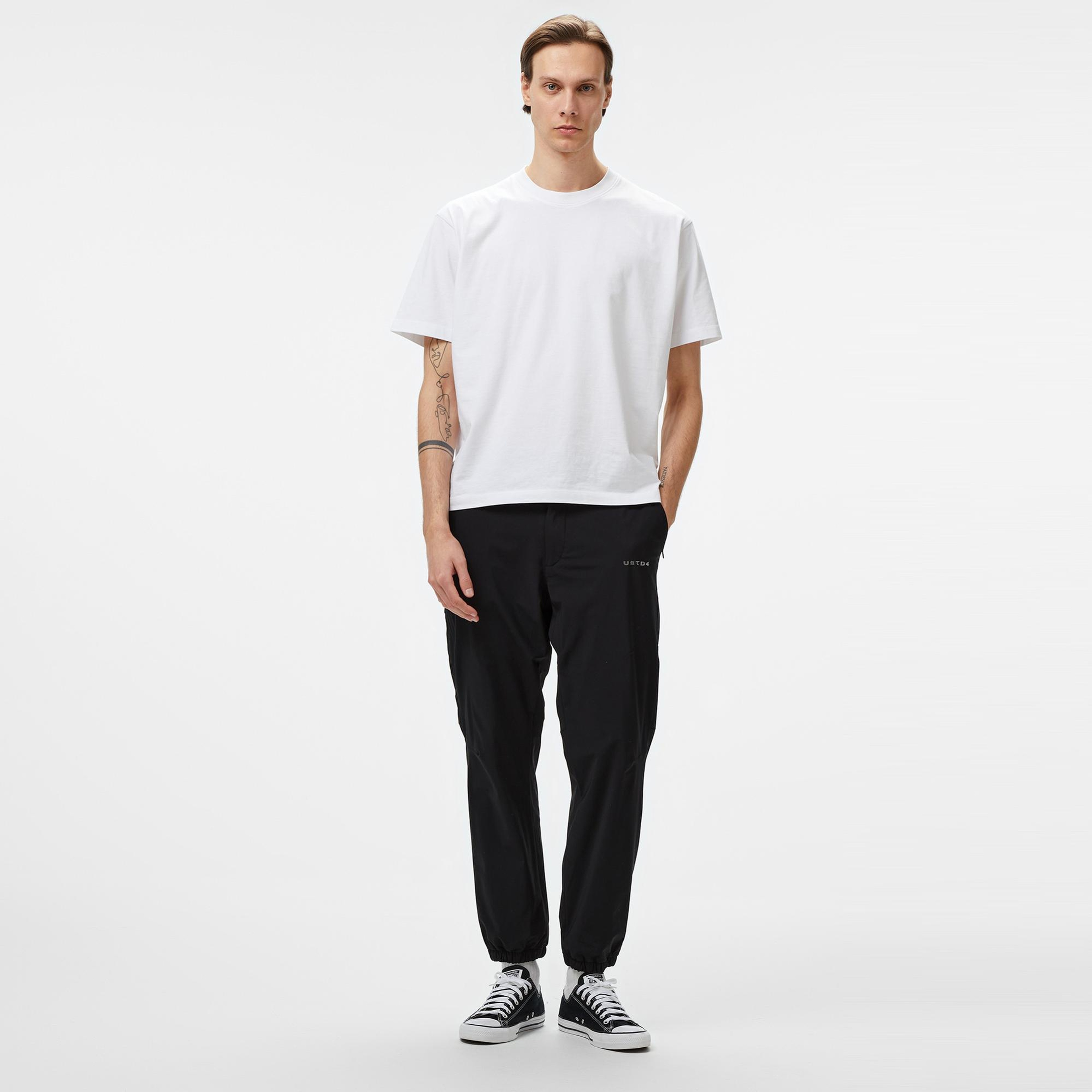 UNITED4 Erkek Siyah Pantolon