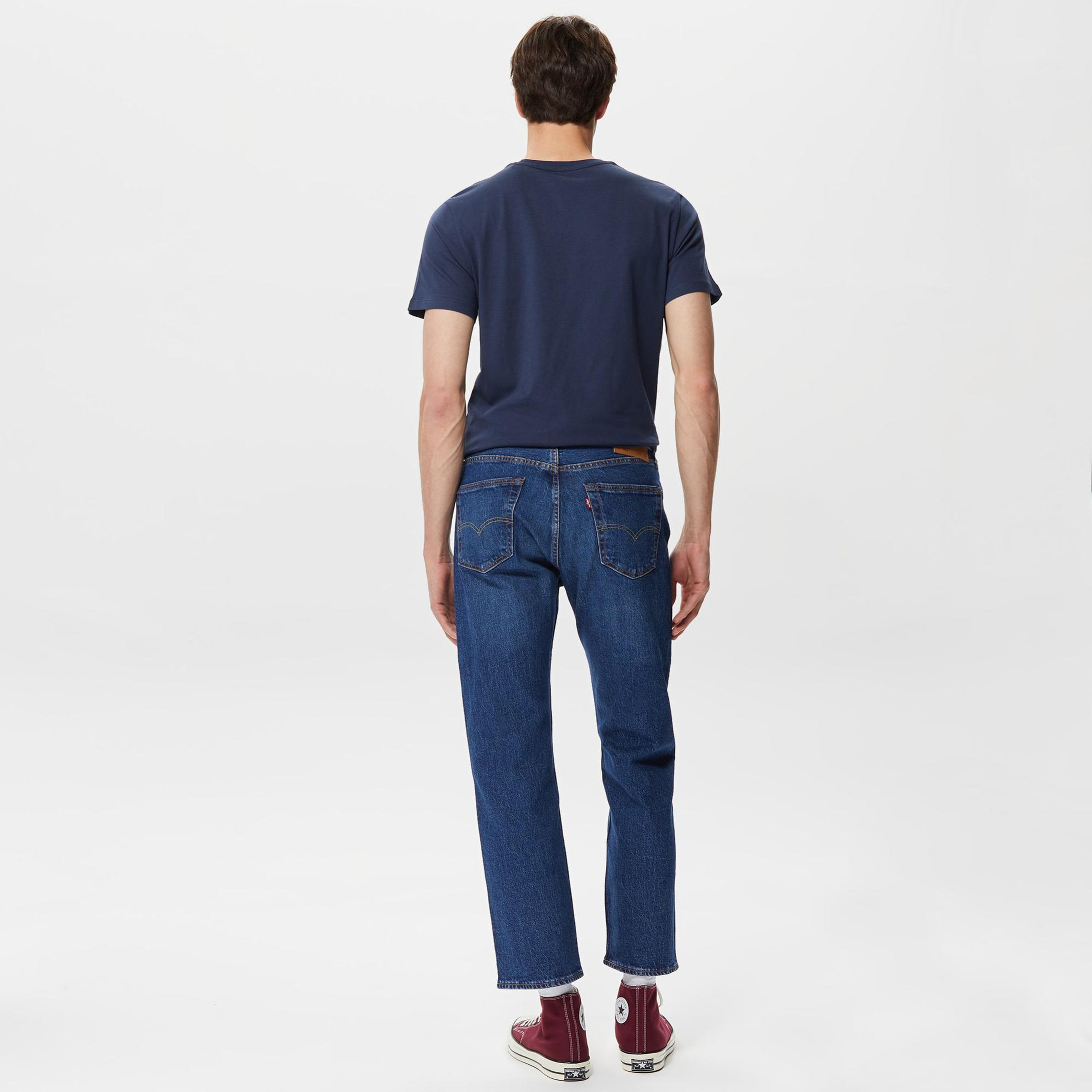 Levi's 501 Original Erkek Lacivert Jean