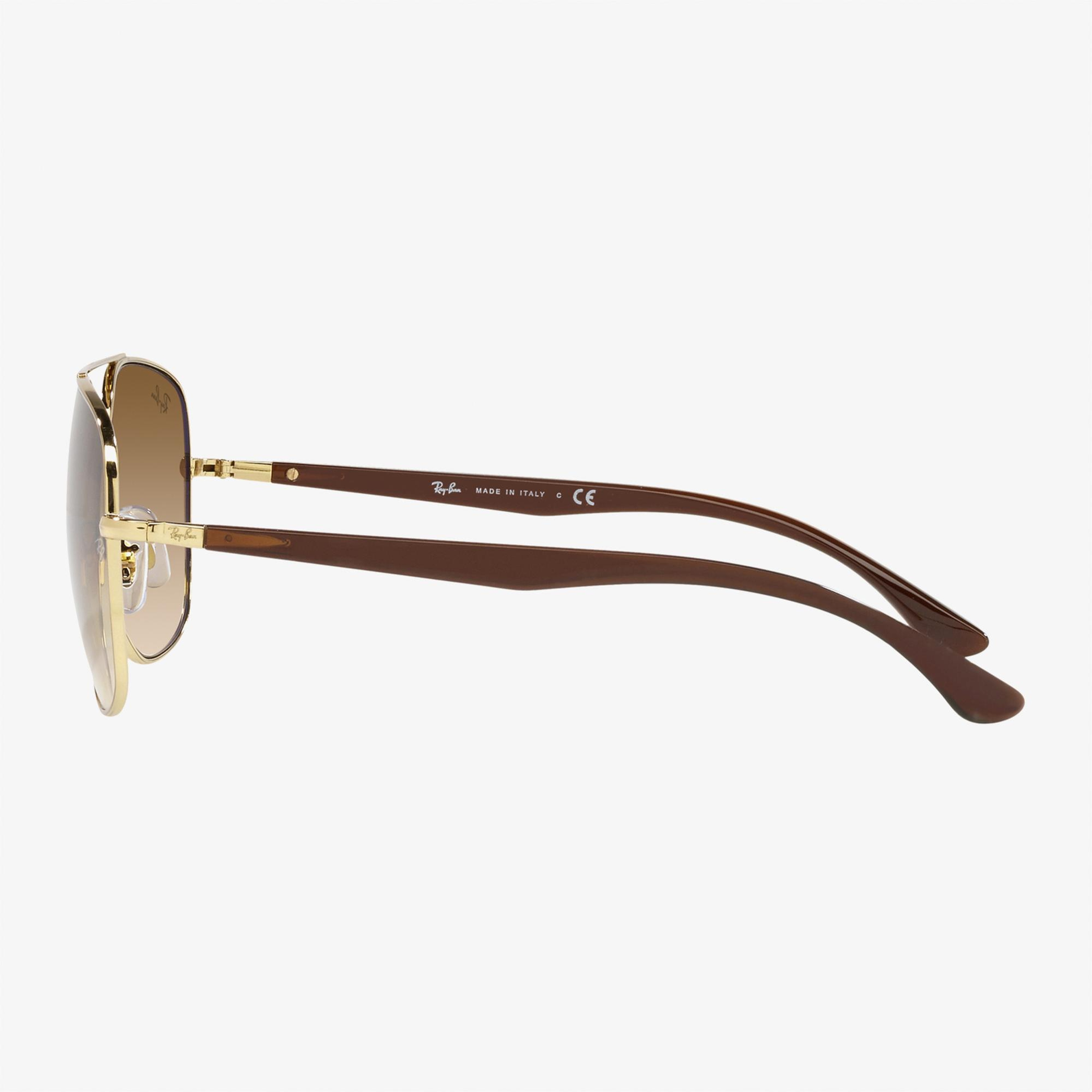 RAY-BAN 0RB3683 Unisex Altın Rengi Güneş Gözlüğü