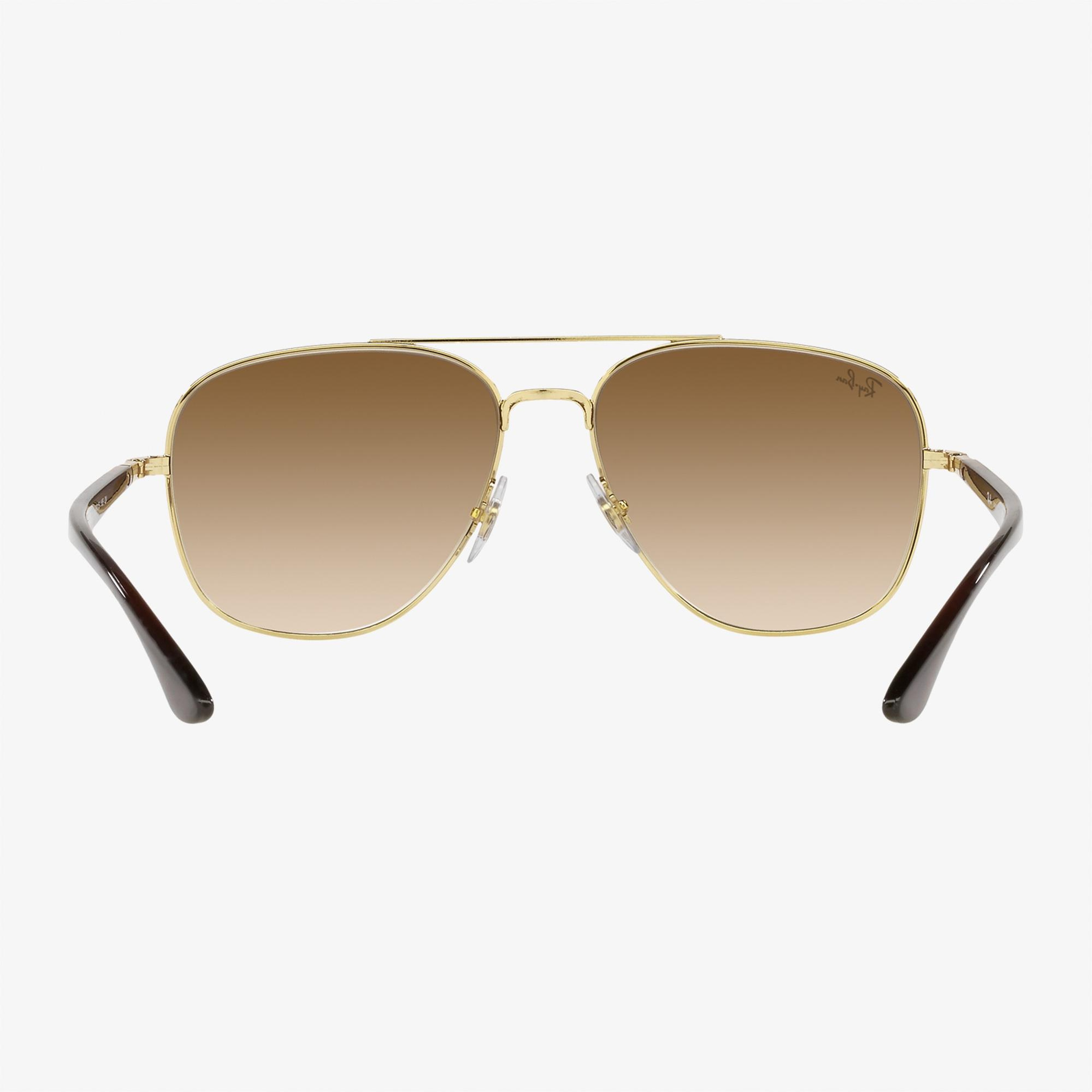 RAY-BAN 0RB3683 Unisex Altın Rengi Güneş Gözlüğü