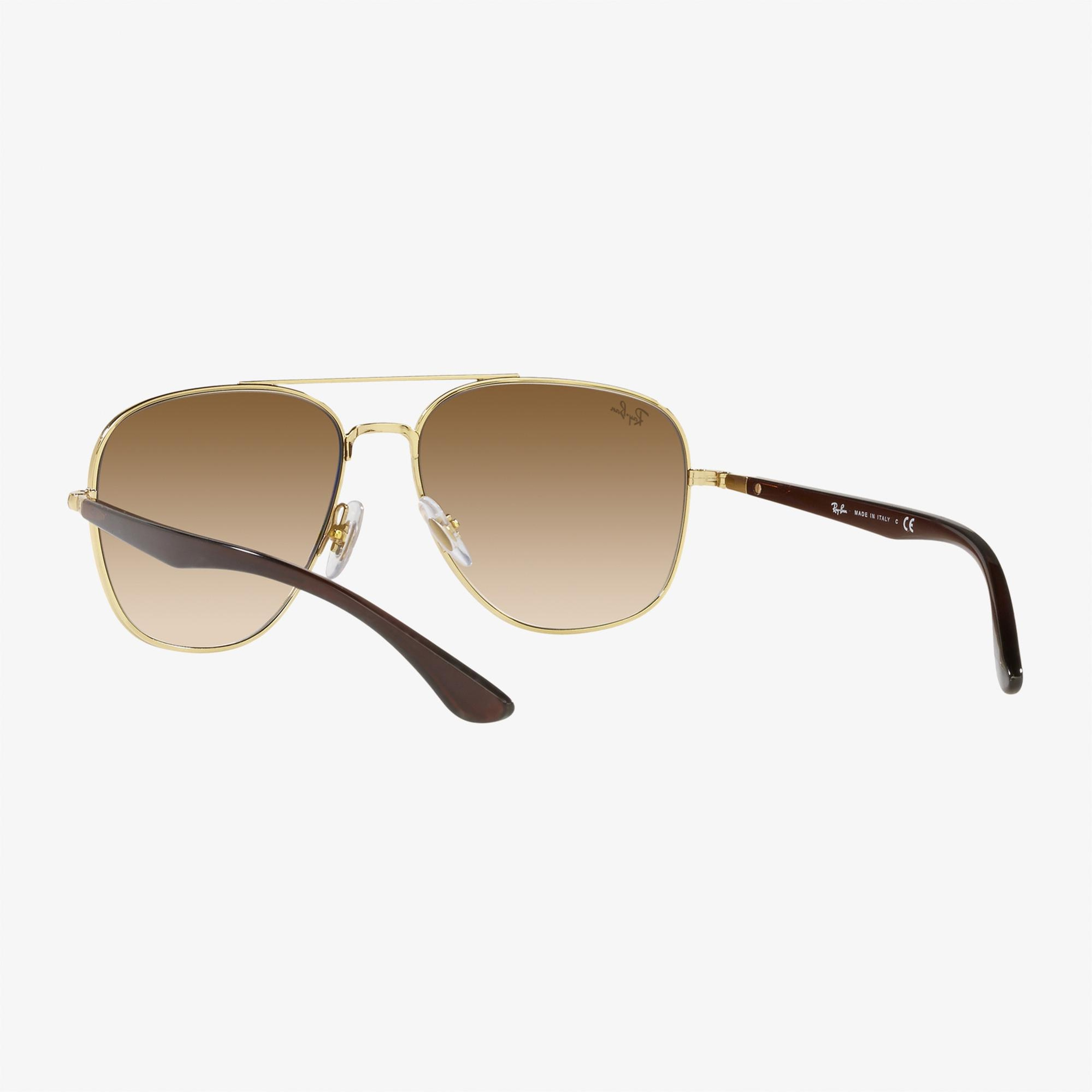 RAY-BAN 0RB3683 Unisex Altın Rengi Güneş Gözlüğü