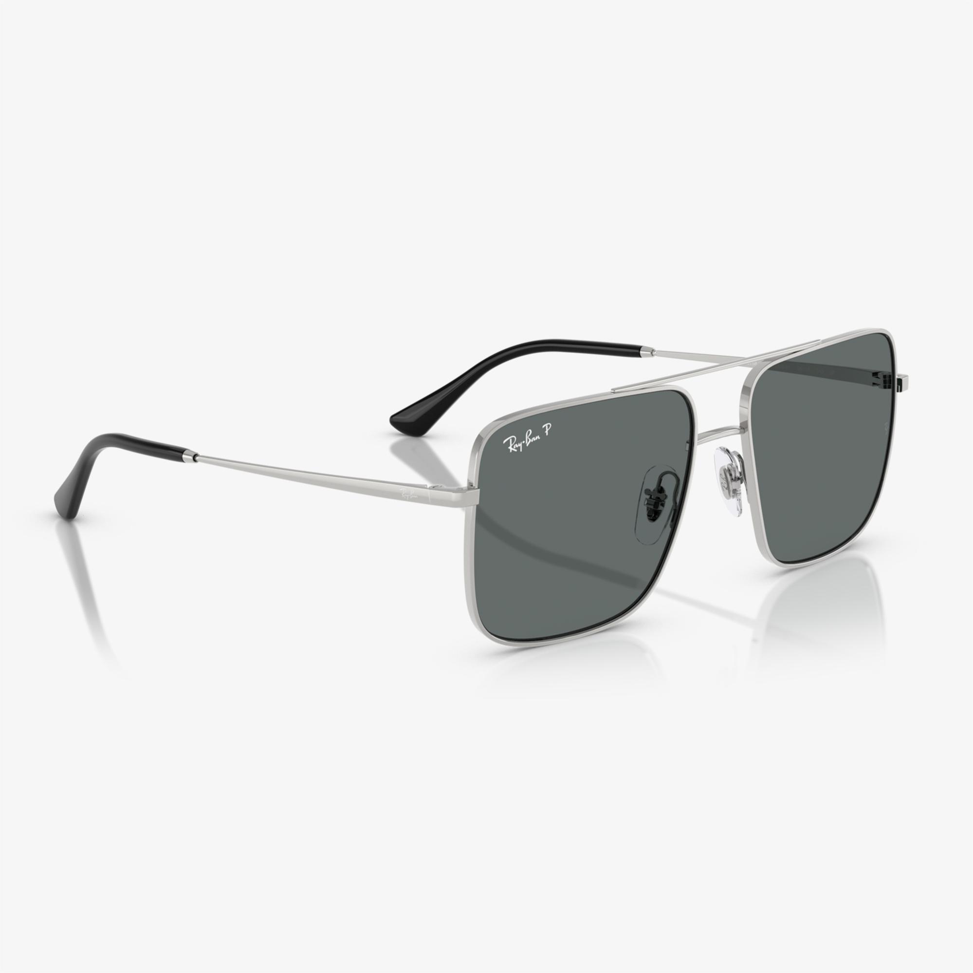 Ray-Ban RB3758 Unisex Gümüş Güneş Gözlüğü
