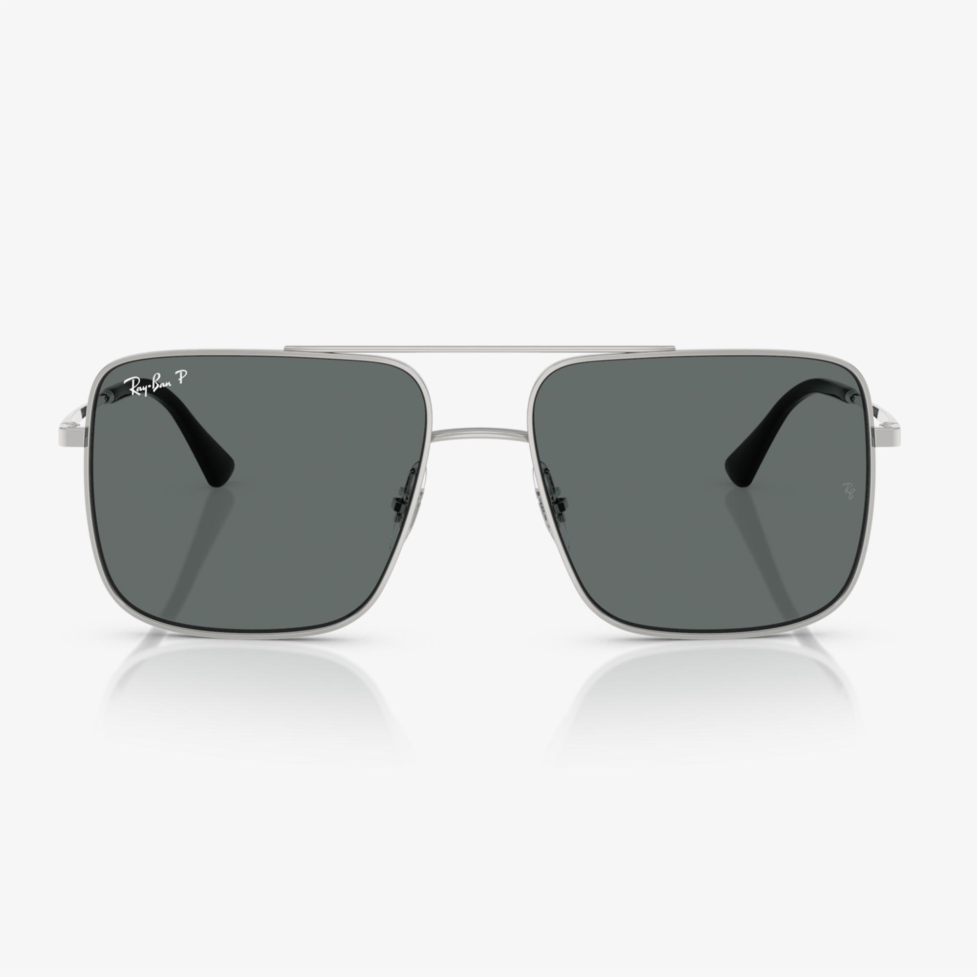 Ray-Ban RB3758 Unisex Gümüş Güneş Gözlüğü