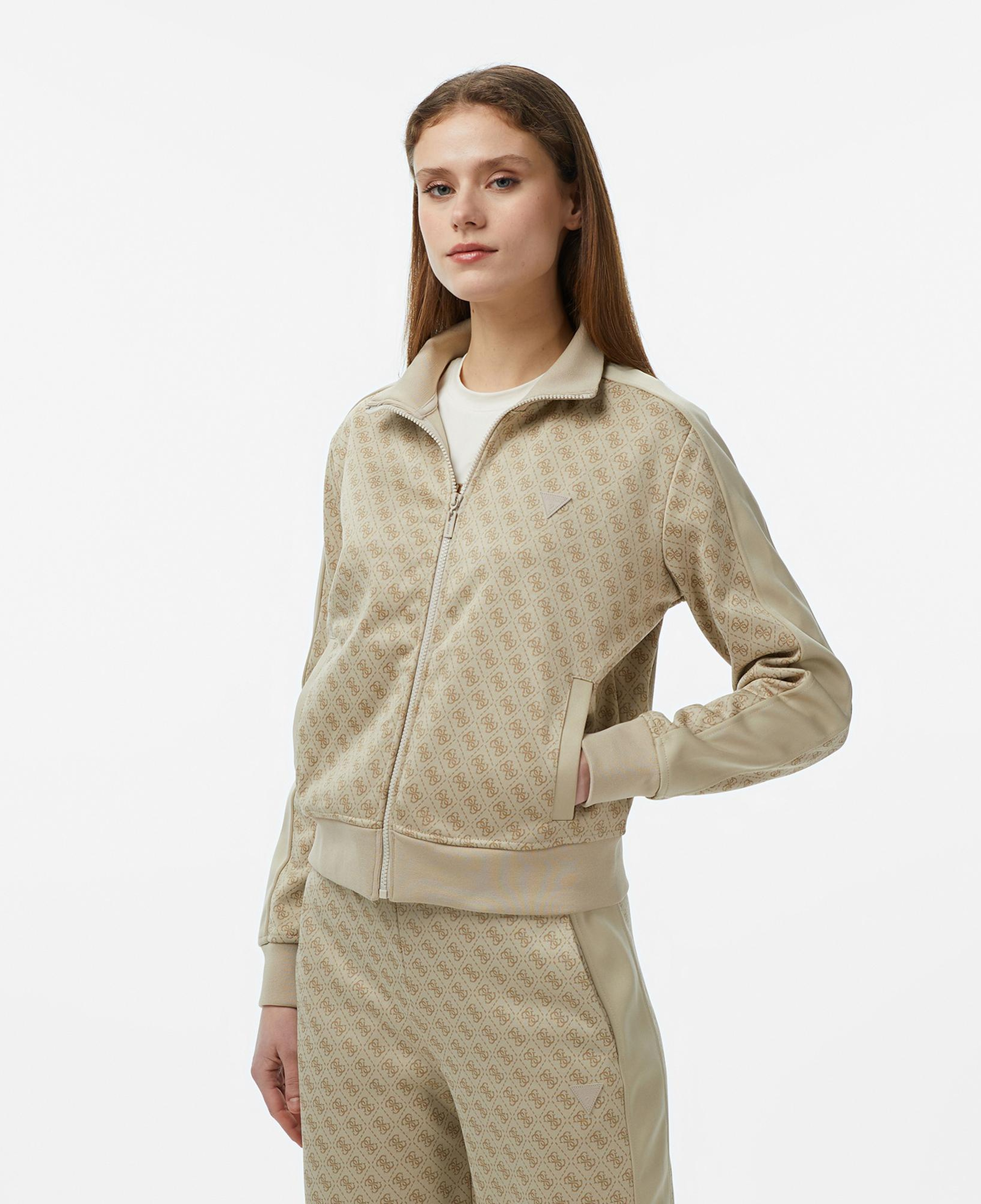 Guess Maya Aktif Kadın Renkli Sweatshirt