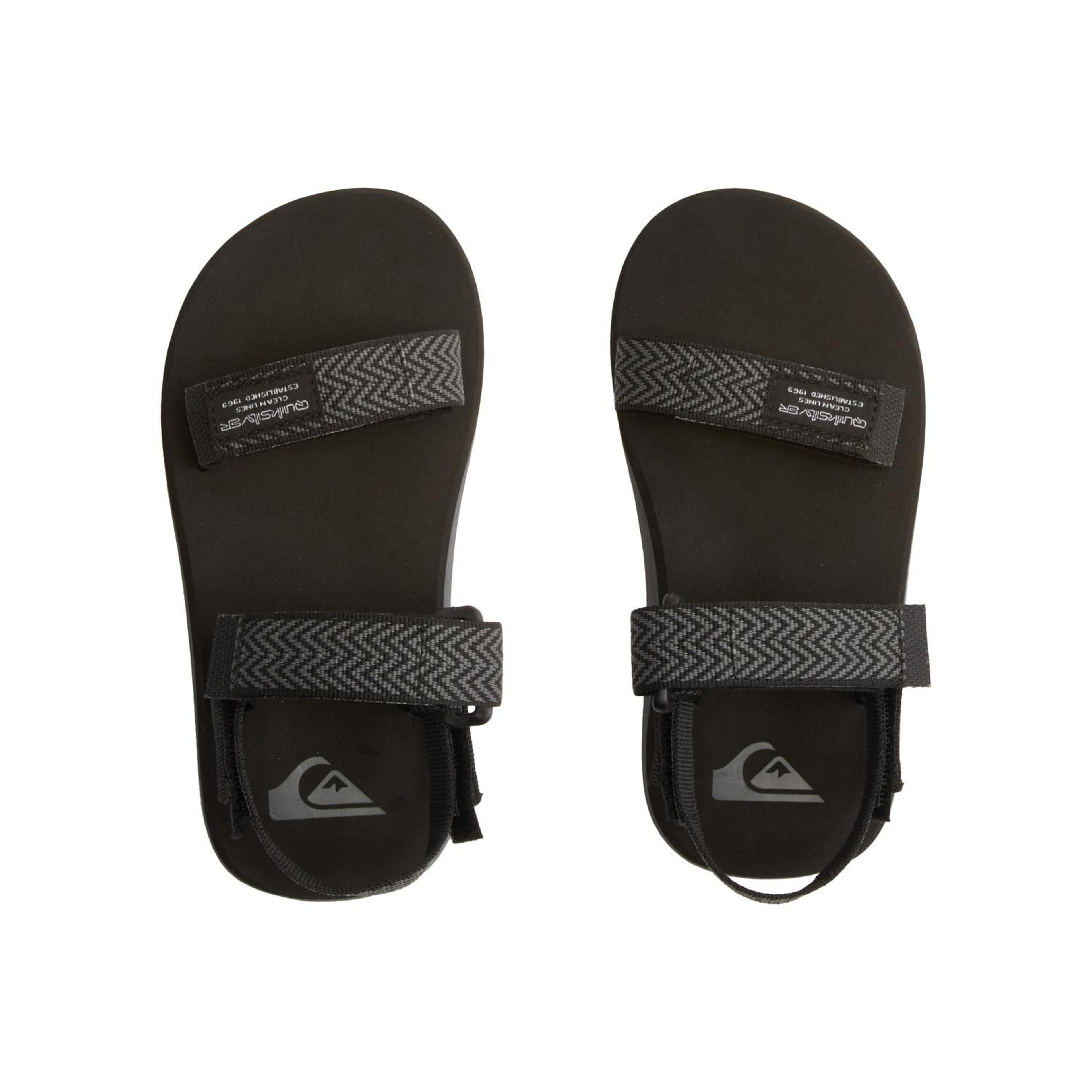 Quiksilver Monkey Caged Youth Erkek Çocuk Siyah Terlik