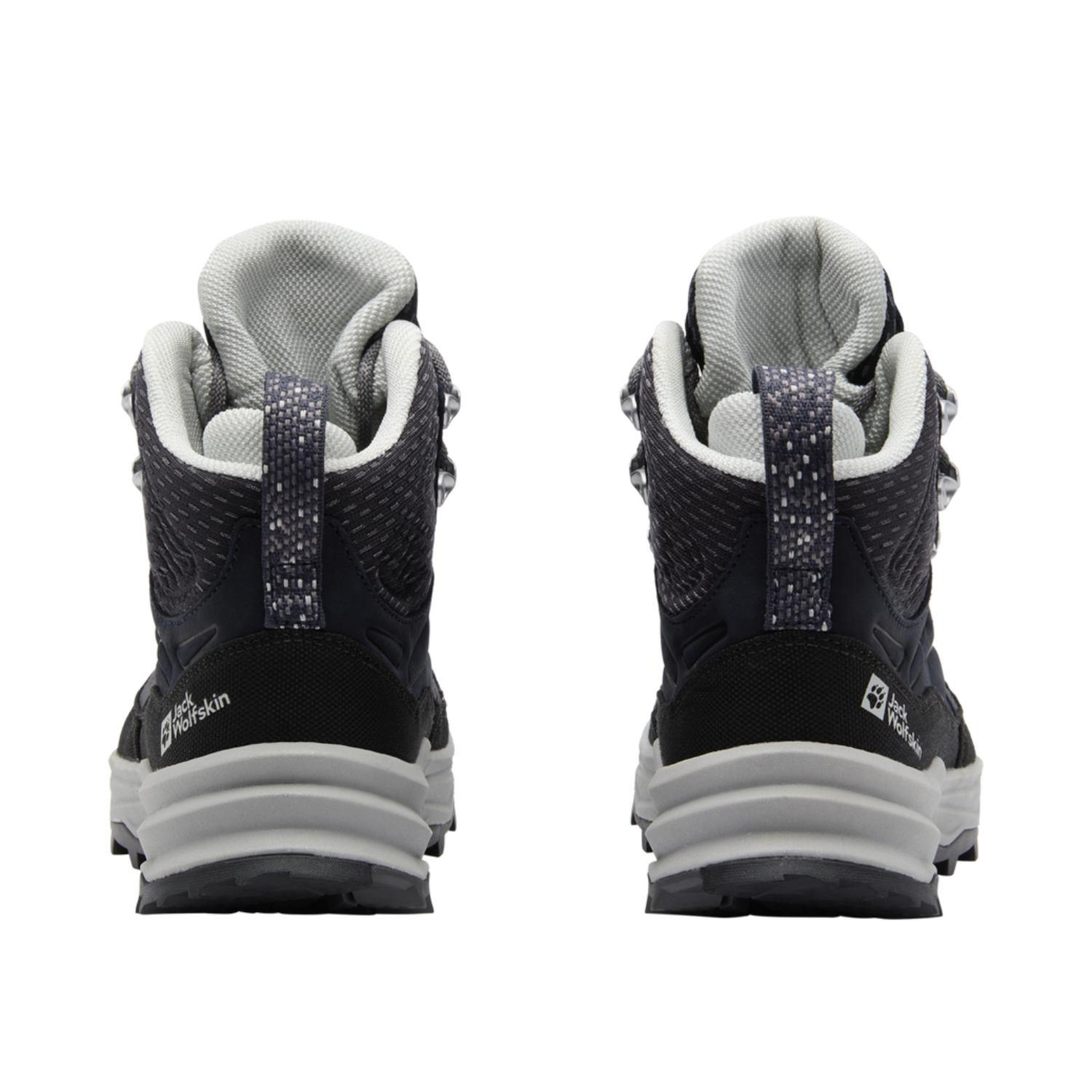 Jack Wolfskin Cyrox Texapore Mid Kadın Mavi Bot