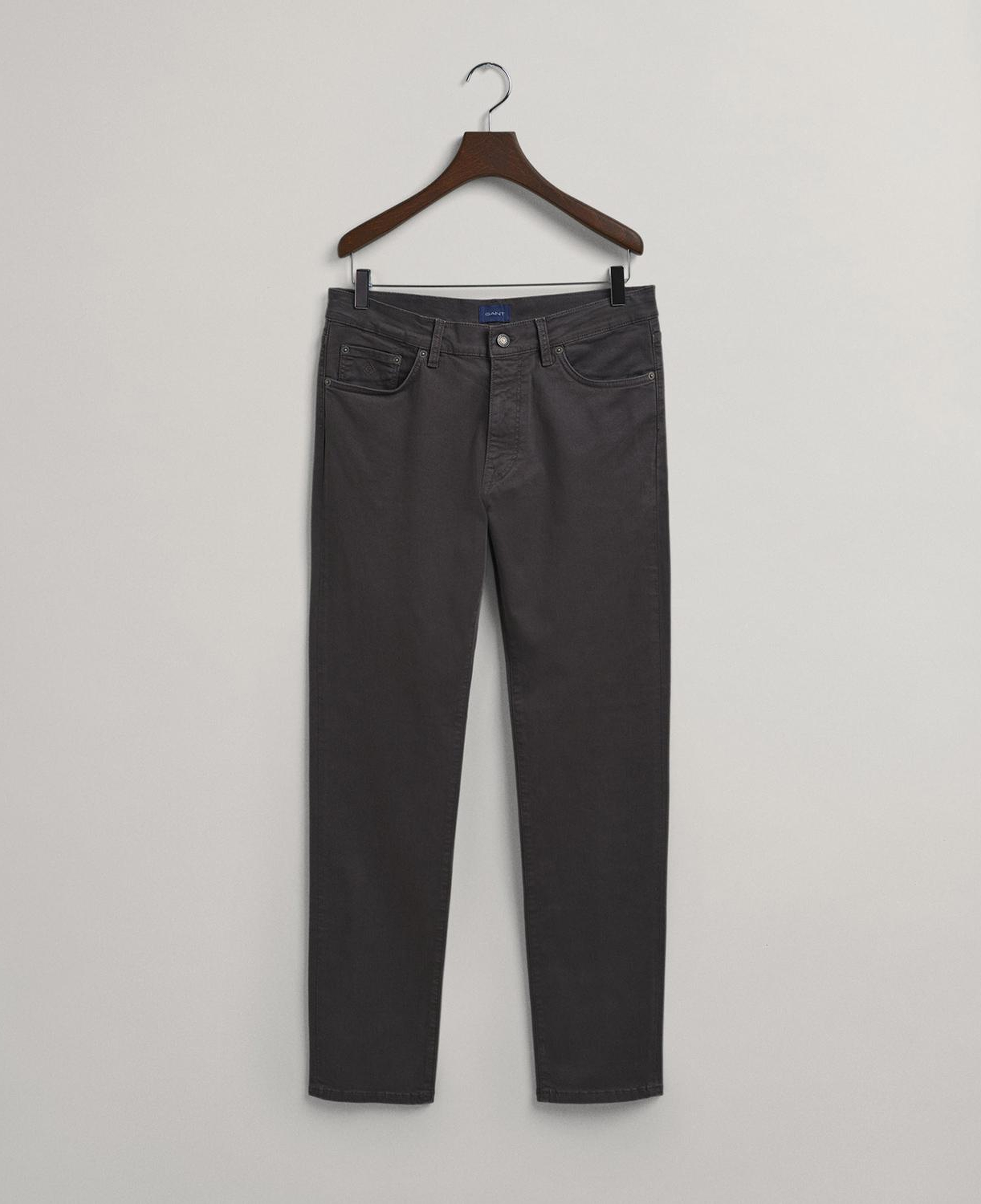 GANT Erkek Gri Slim Fit Hayes Jean Pantolon