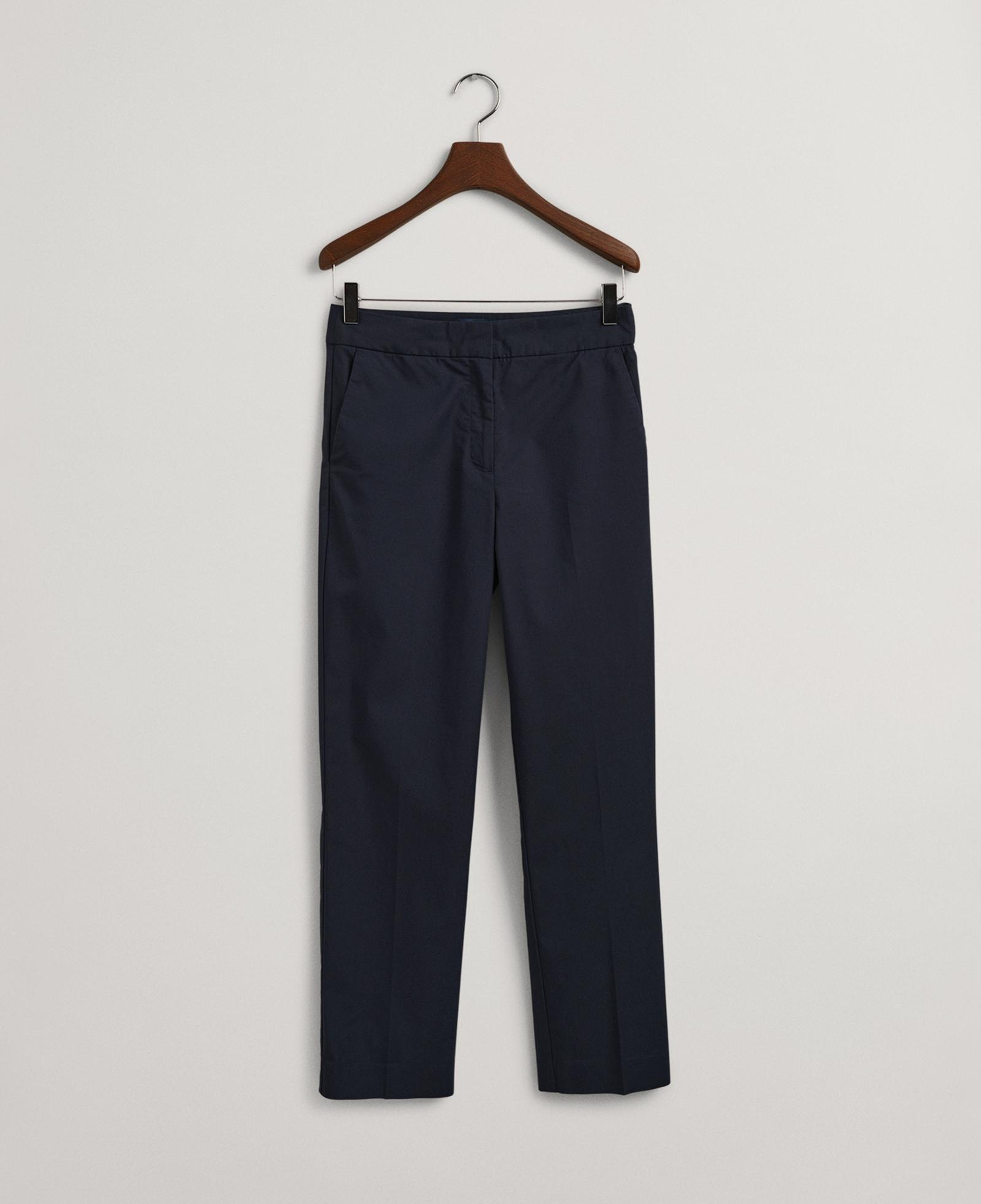 GANT Kadın Lacivert Slim Fit Pantolon