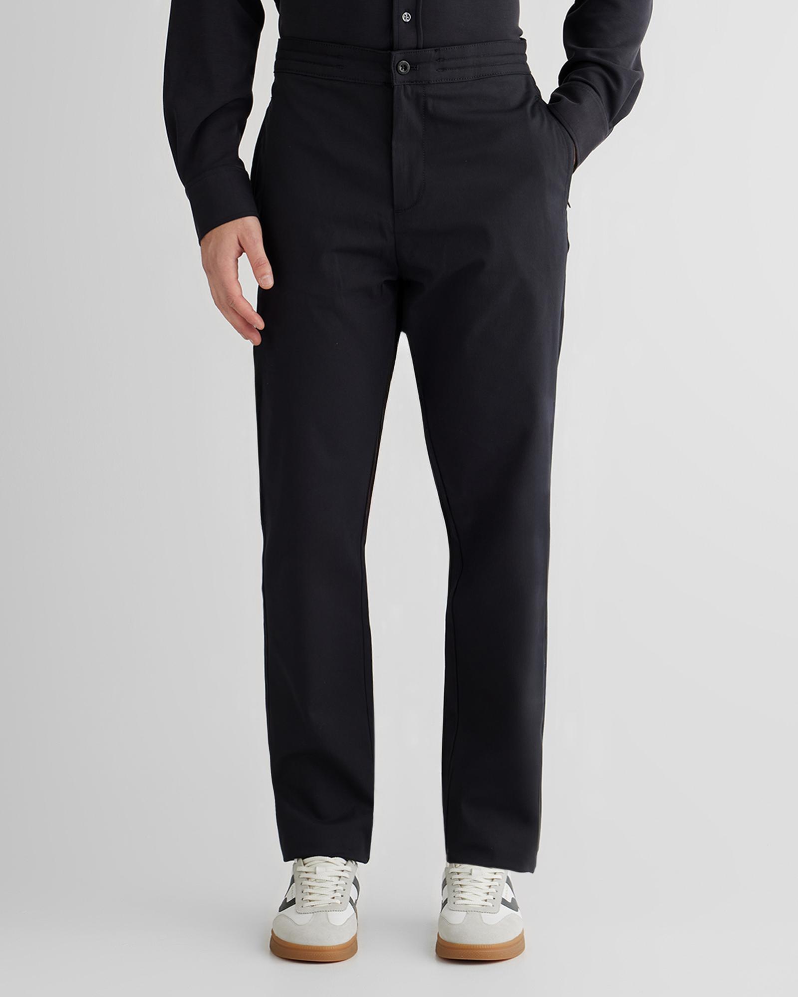 GANT Erkek Siyah Regular Fit Pantolon