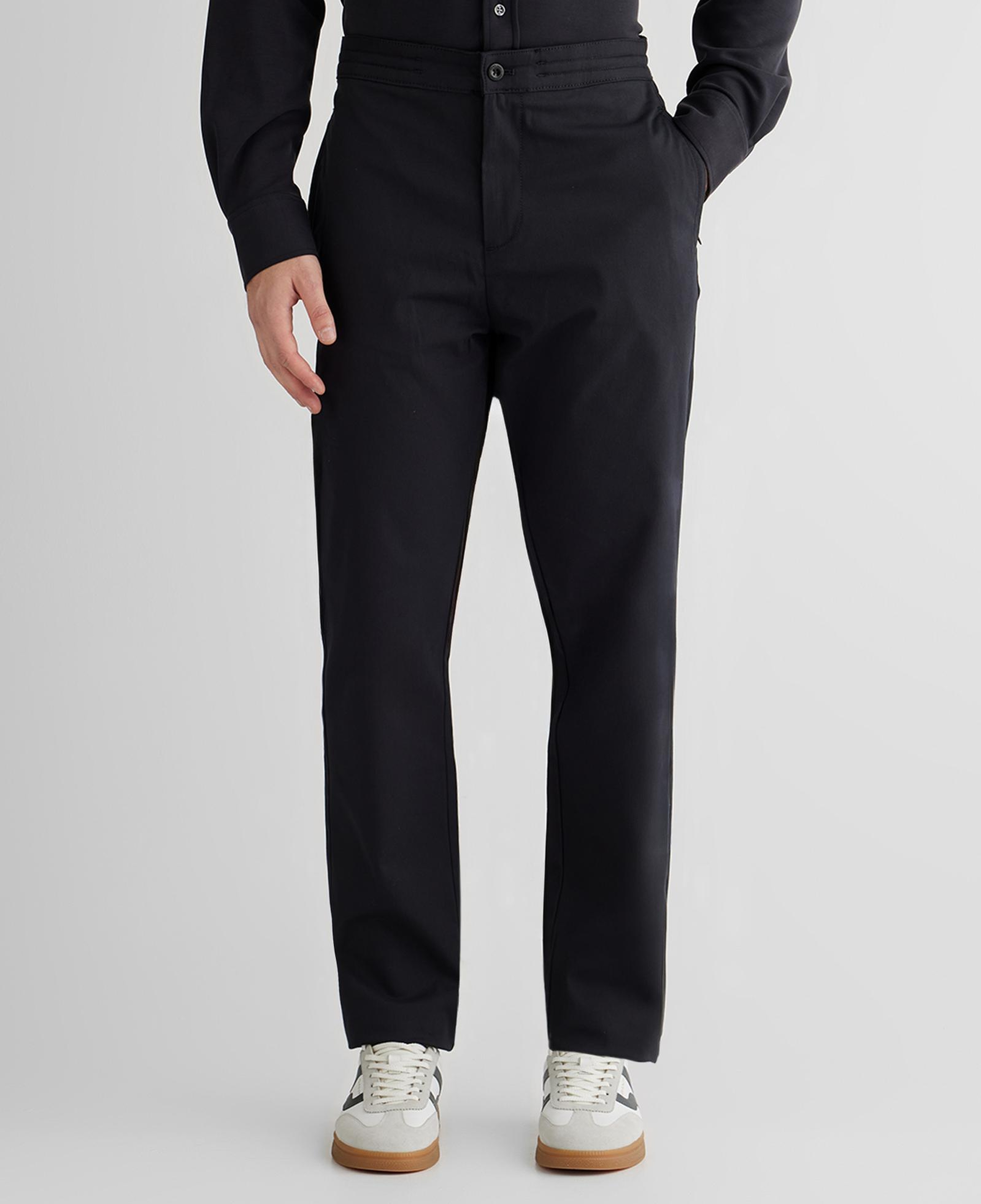 GANT Erkek Siyah Regular Fit Pantolon