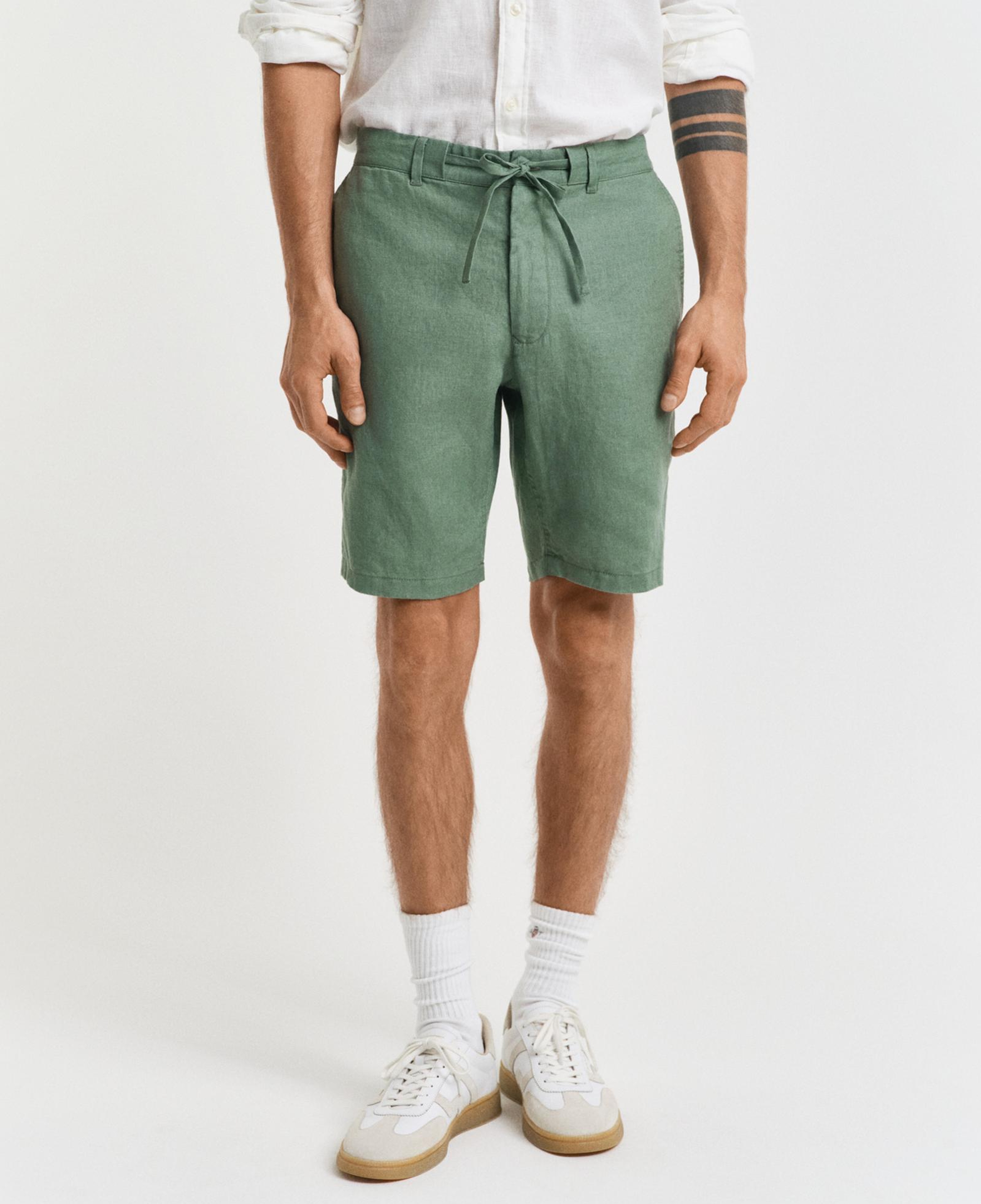 GANT Erkek Yeşil Relaxed Fit Şort