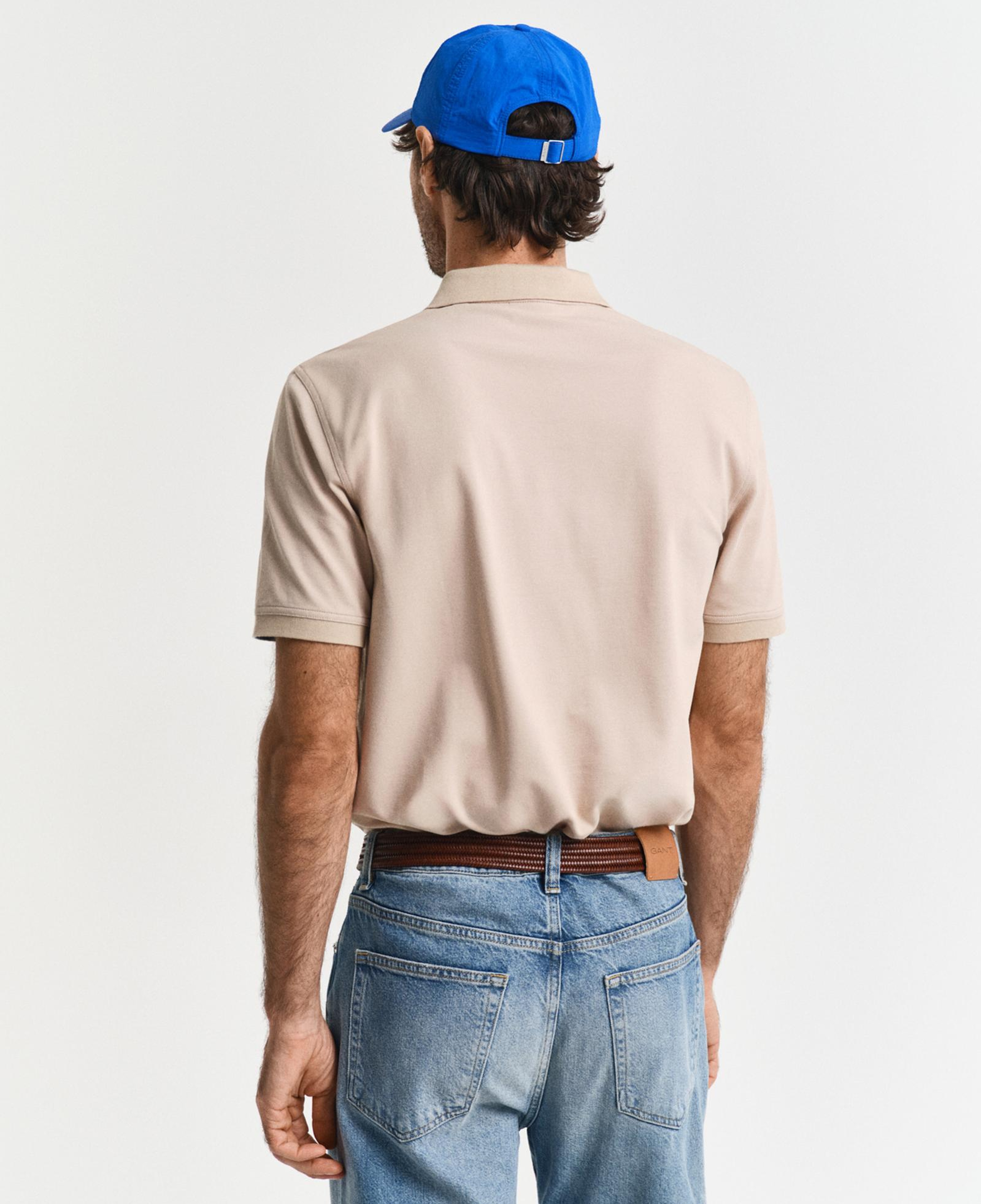 GANT Erkek Bej Regular Fit Polo