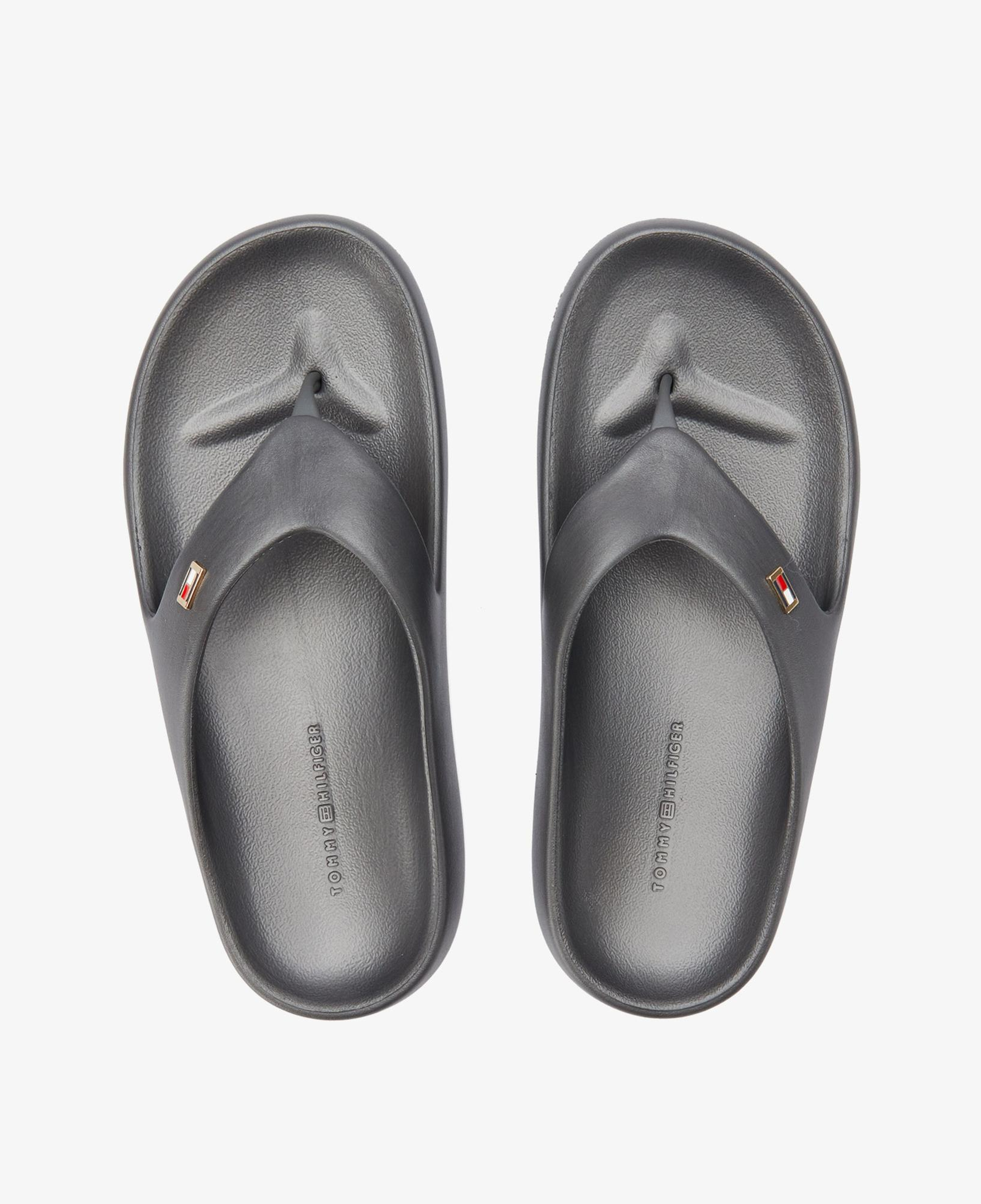 Tommy Hilfiger Comfort Kadın Gri Terlik