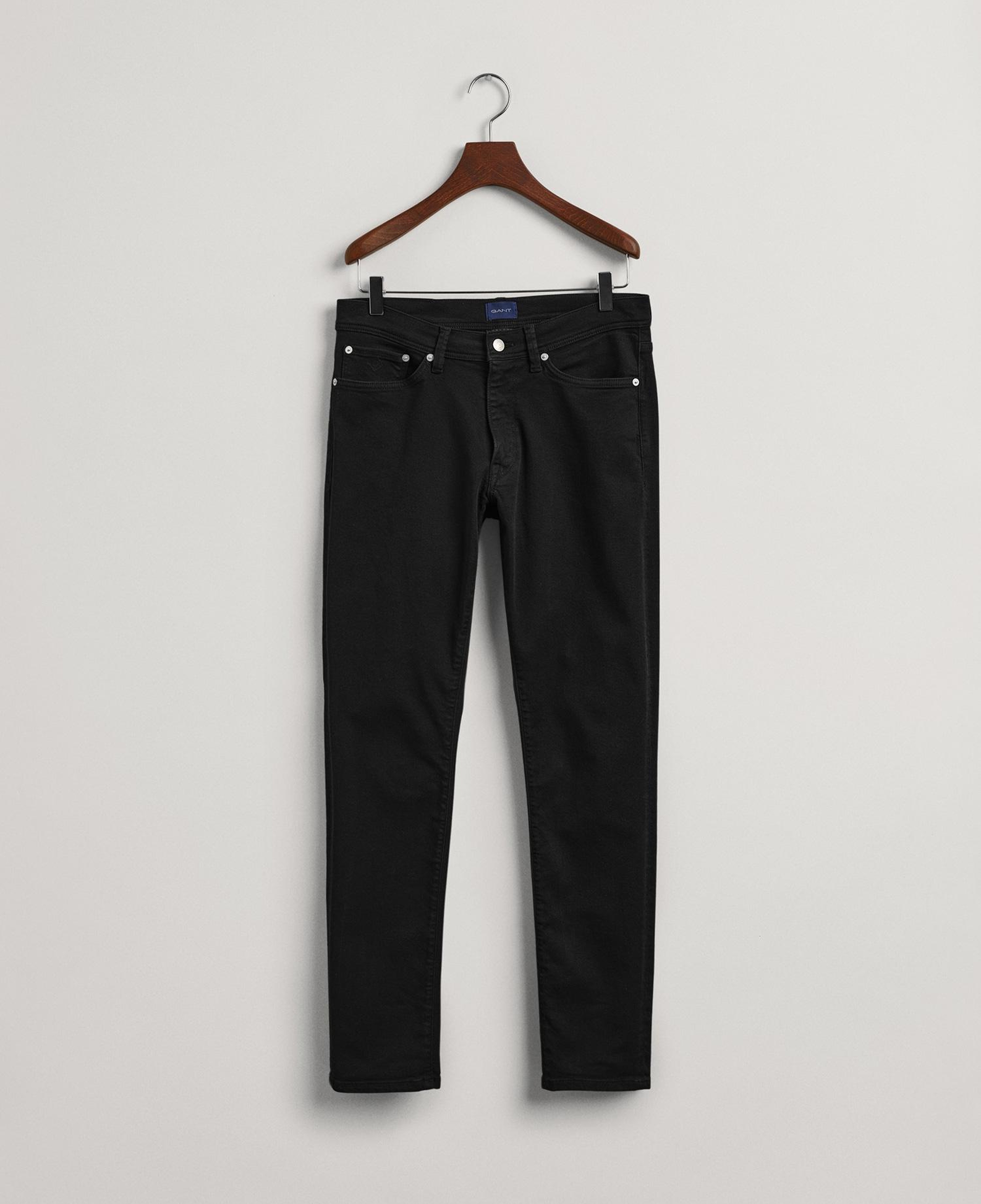 Gant Erkek Siyah Extra Slim Fit Maxen Jean Pantolon