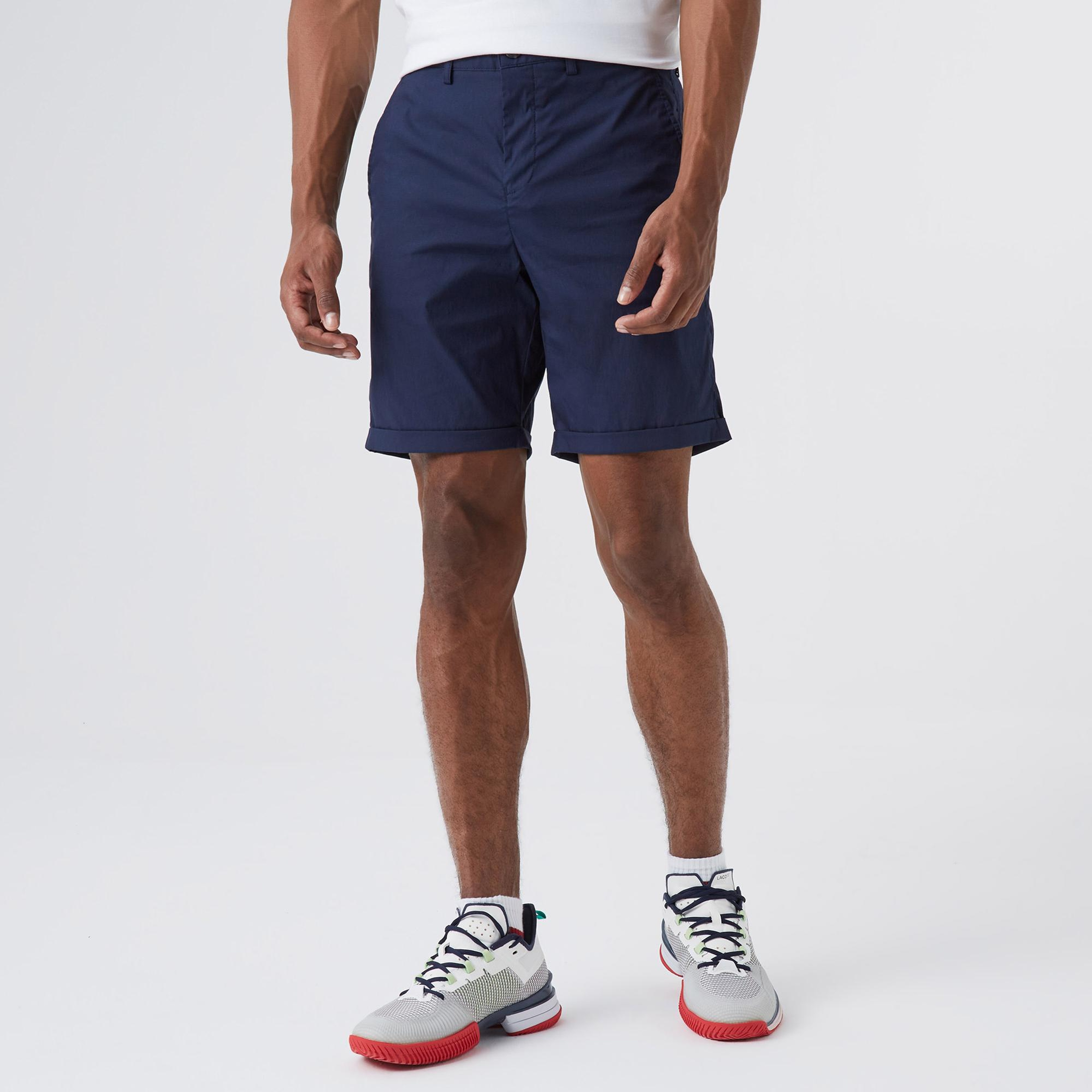 Lacoste Erkek Slim Fit Lacivert Bermuda Şort