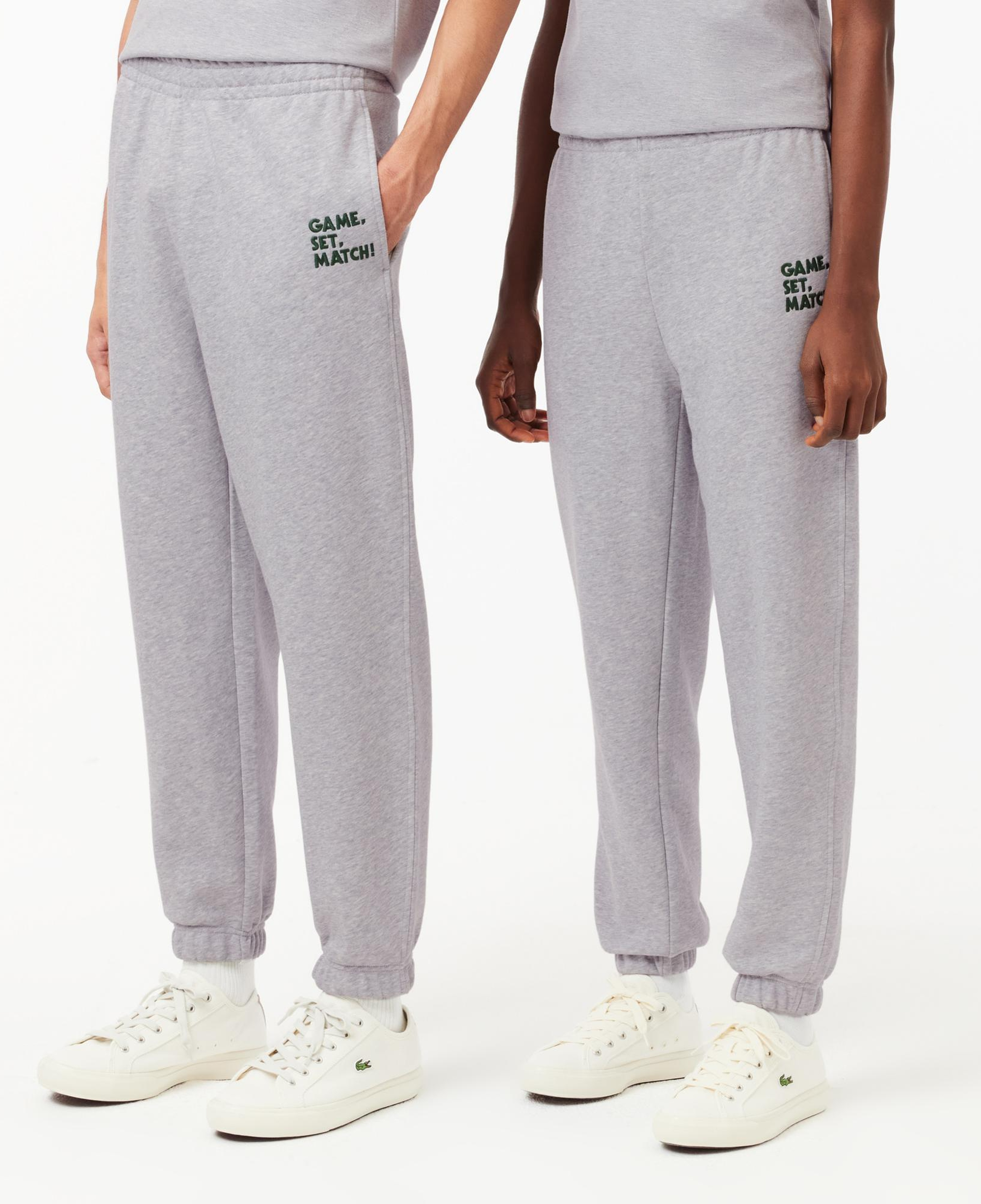 Unisex Relaxed Fit Gri Eşofman Altı