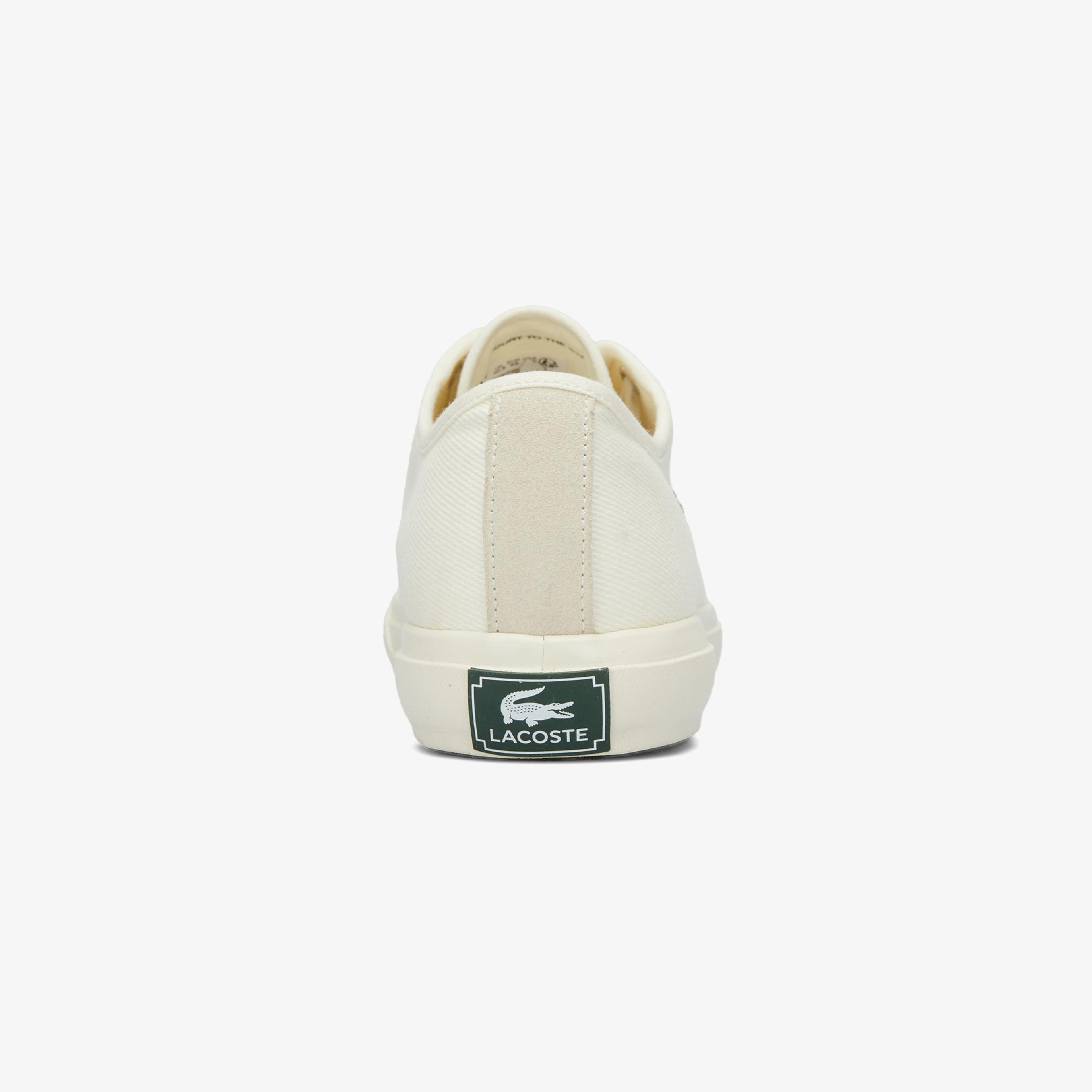 Lacoste Backcourt Erkek Krem Sneaker