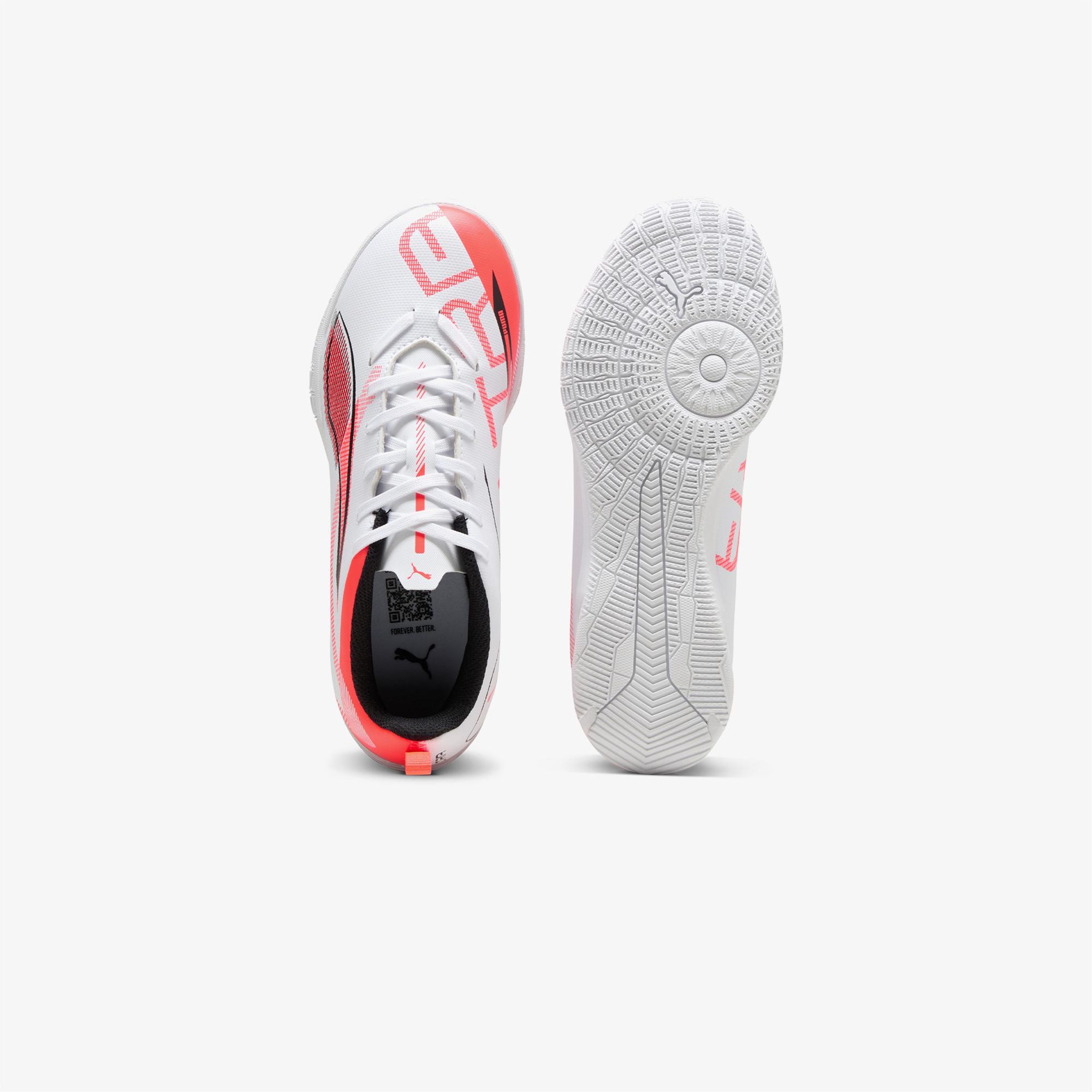 Puma Ultra 5 Play it Jr Çocuk Beyaz Krampon