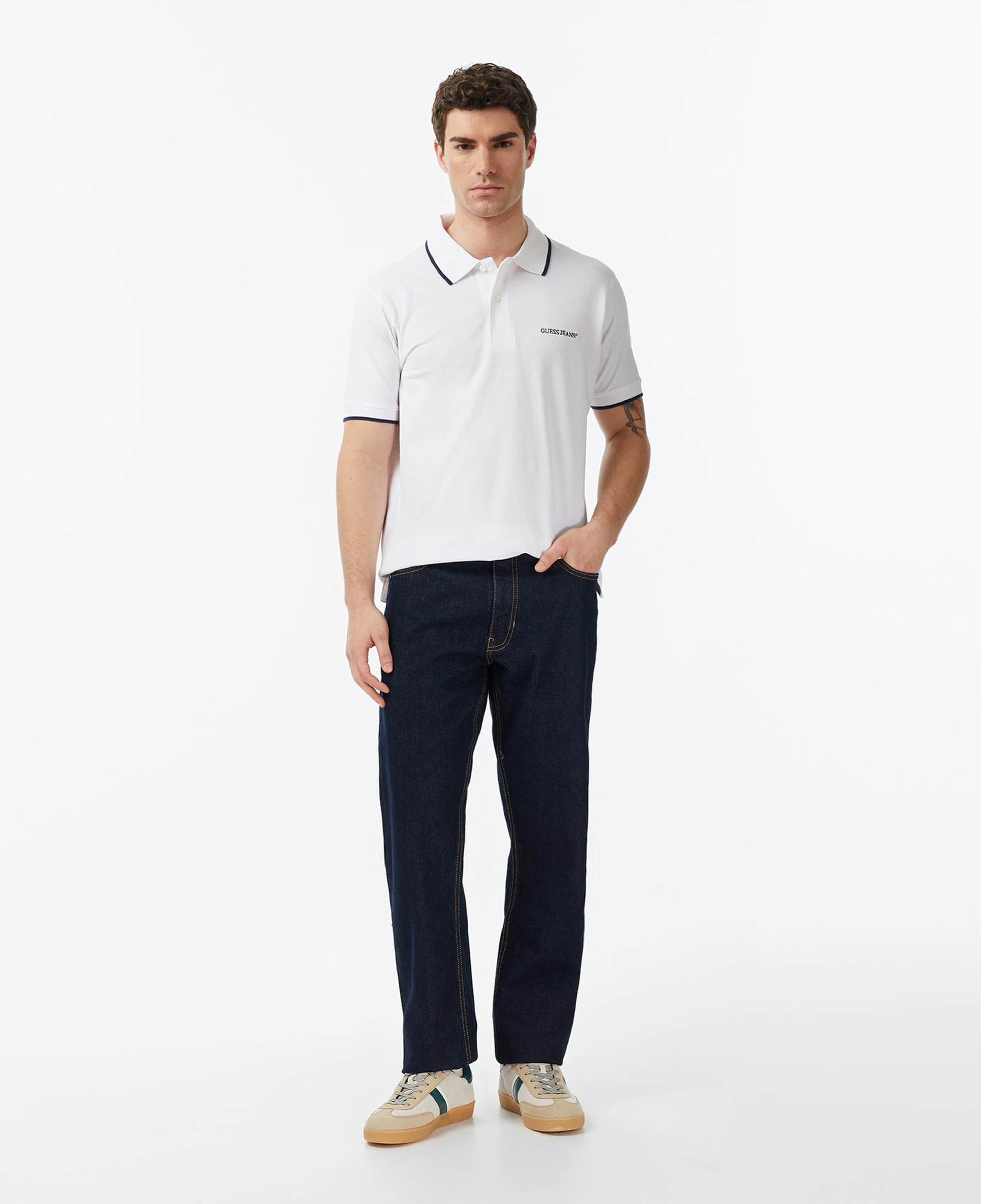 Guess Jeans Embro Regular Fit Erkek Renkli Polo